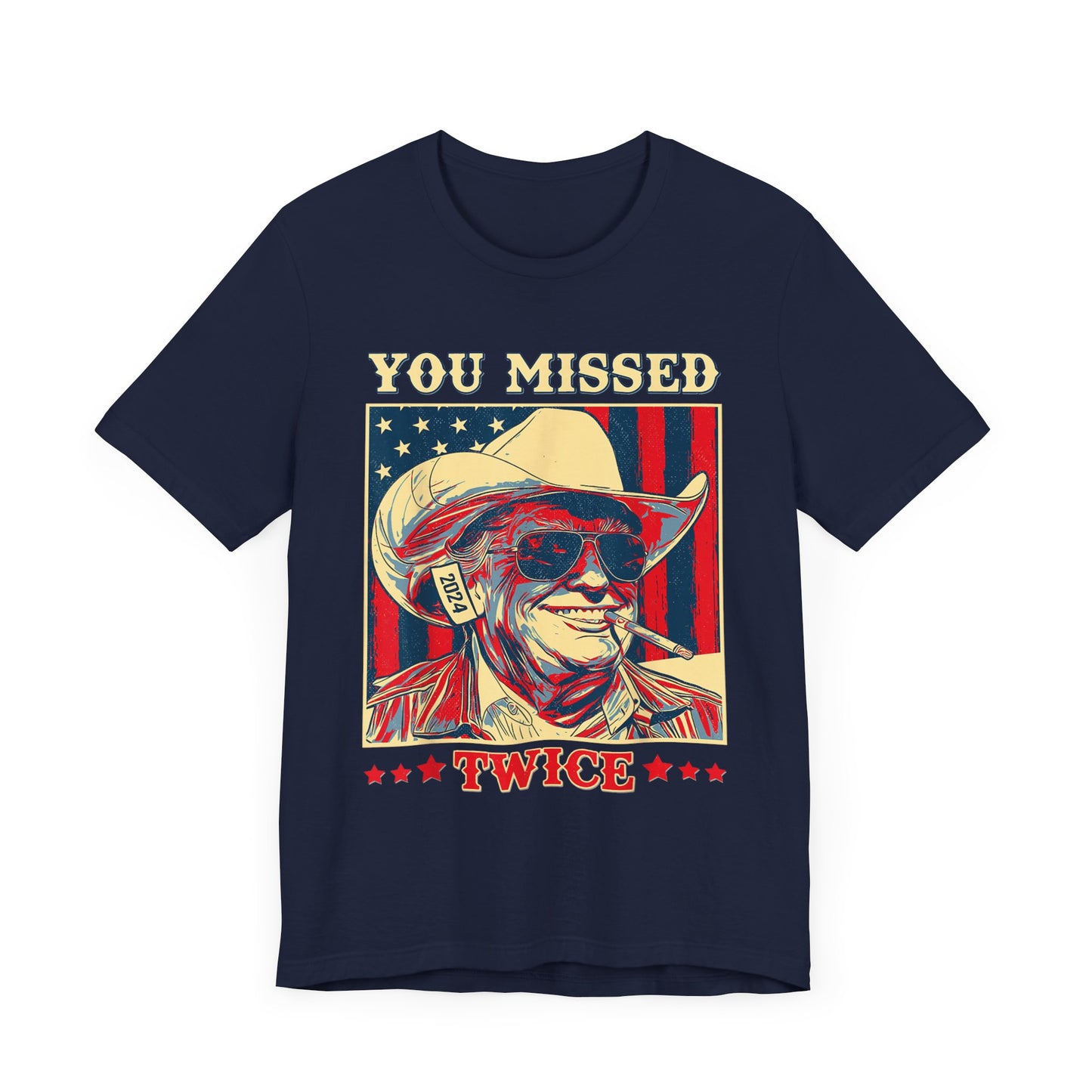 Trump You Missed Twice - Unisex T-Shirt