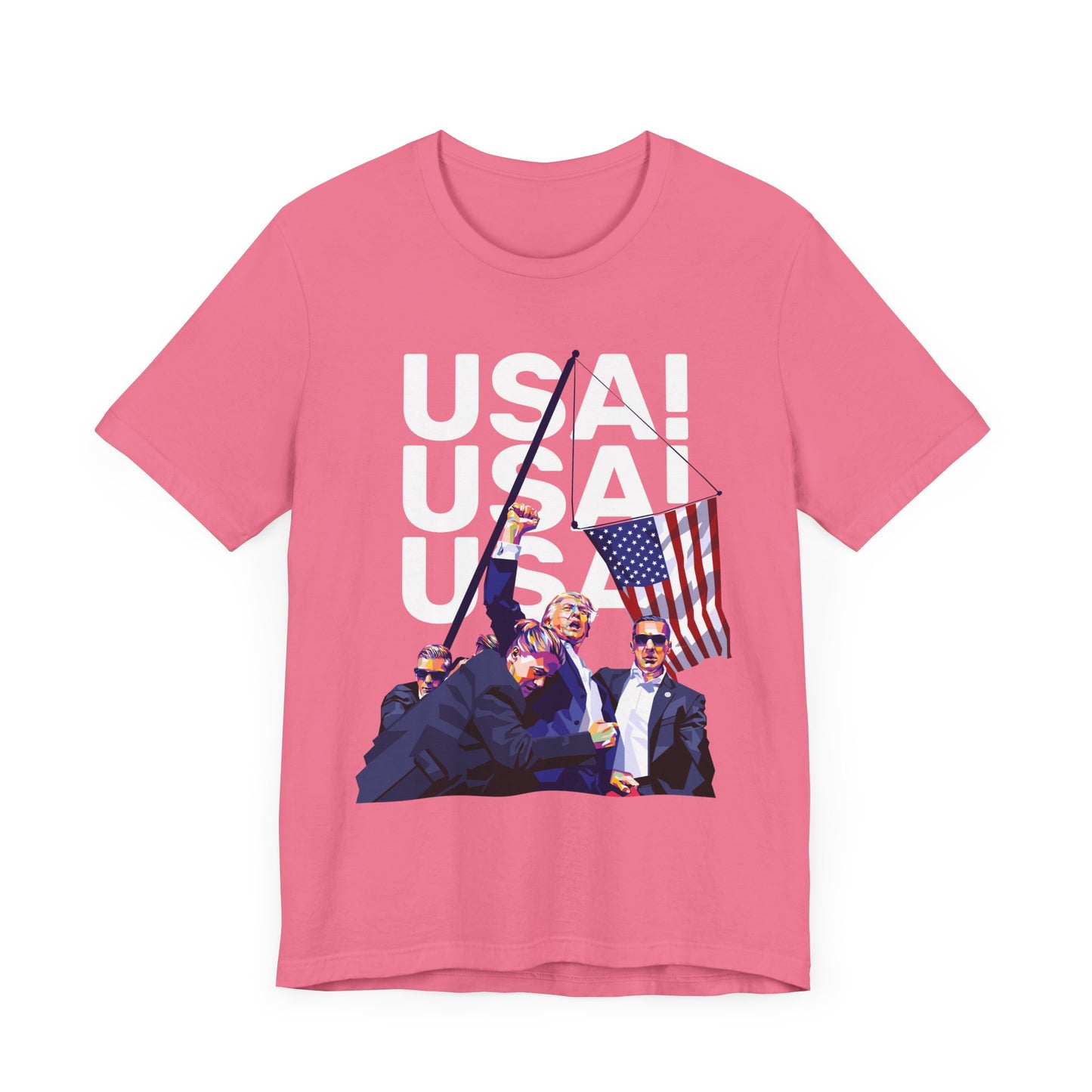 Trump Defiance USA! USA! USA! II - Unisex T-Shirt