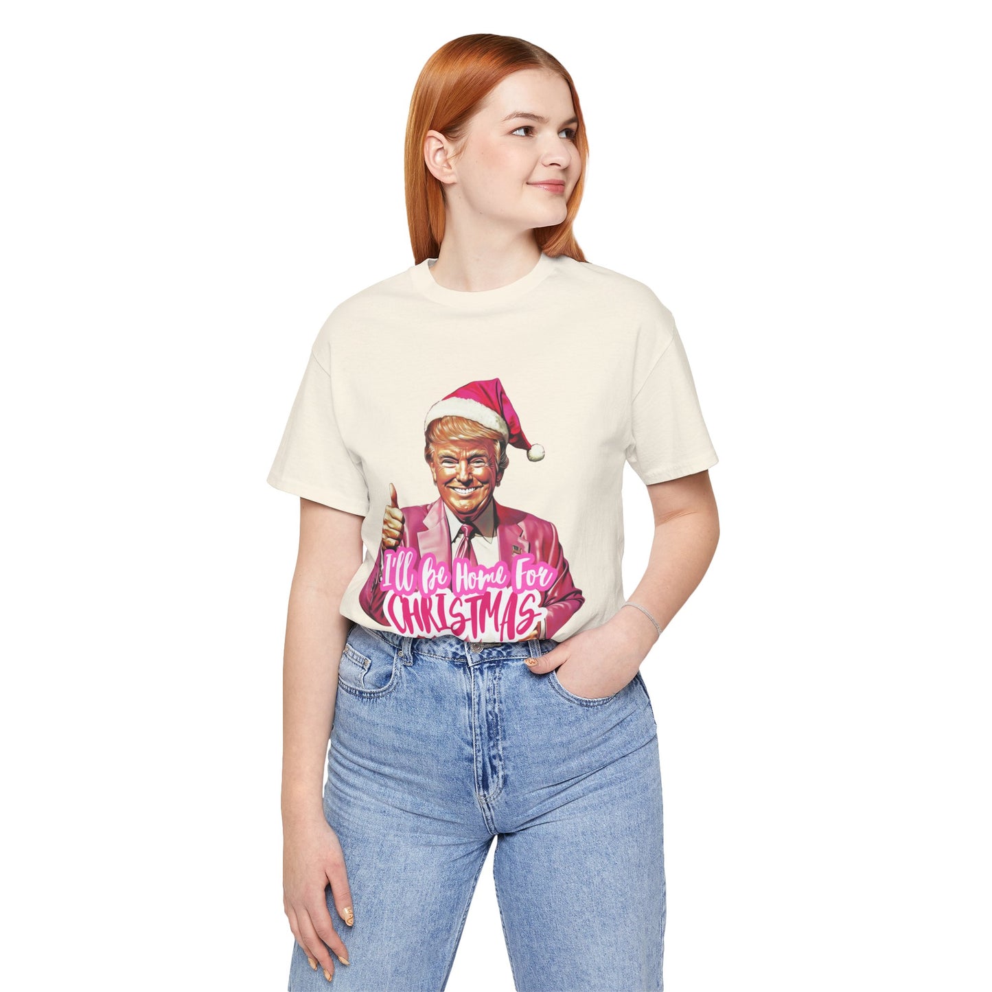 Trump I'll Be Home for Christmas - Unisex T-Shirt