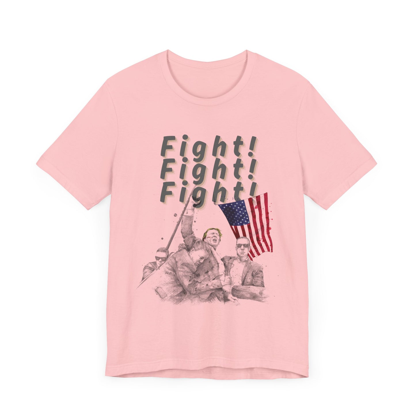 Trump Defiance Fight! Fight! Fight! - Unisex T-Shirt