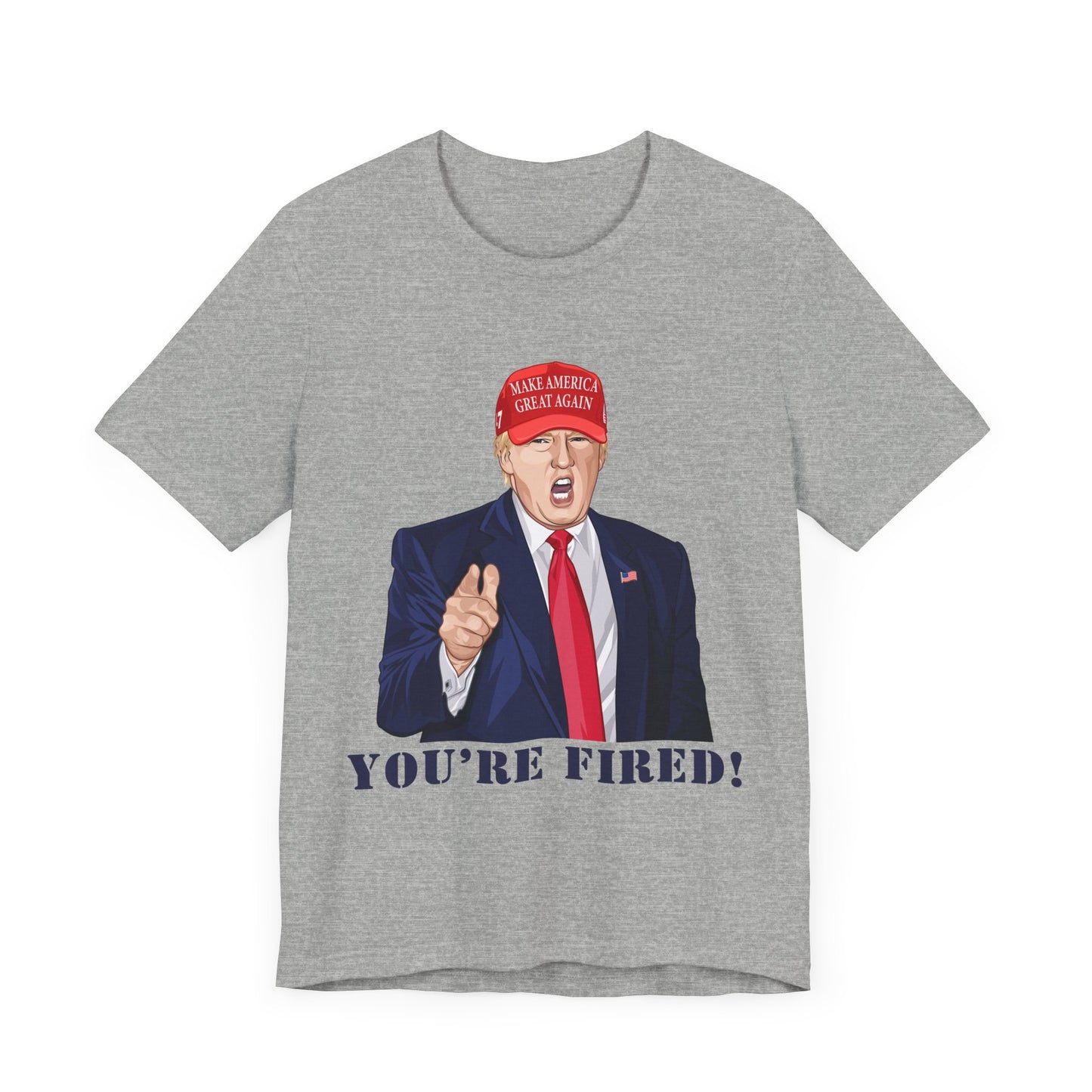 Trump "YOU'RE FIRED!" Cartoon Art II - Unisex T-Shirt