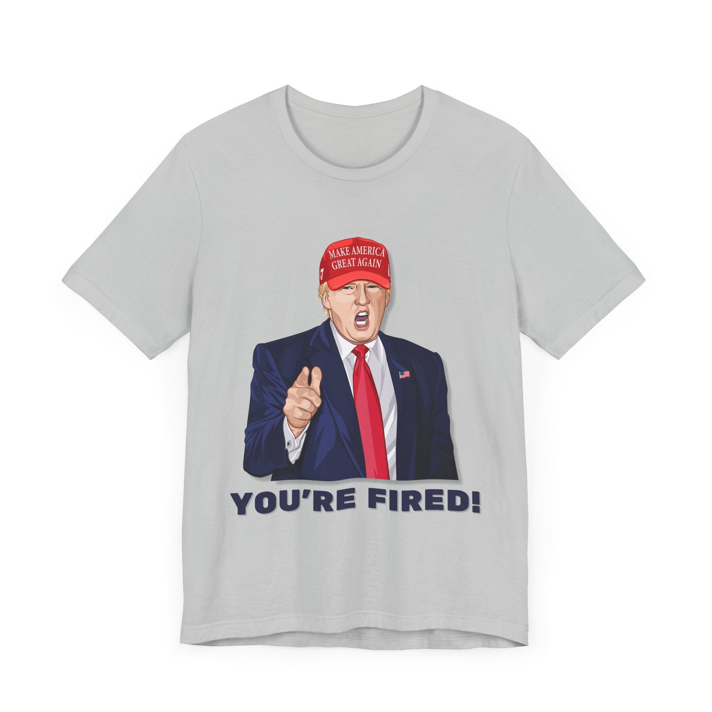 Trump "YOU'RE FIRED!" Cartoon Art VI - Unisex T-Shirt