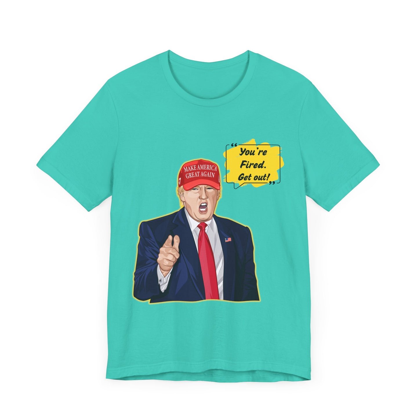 Trump "YOU'RE FIRED!" Cartoon Art - Unisex T-Shirt