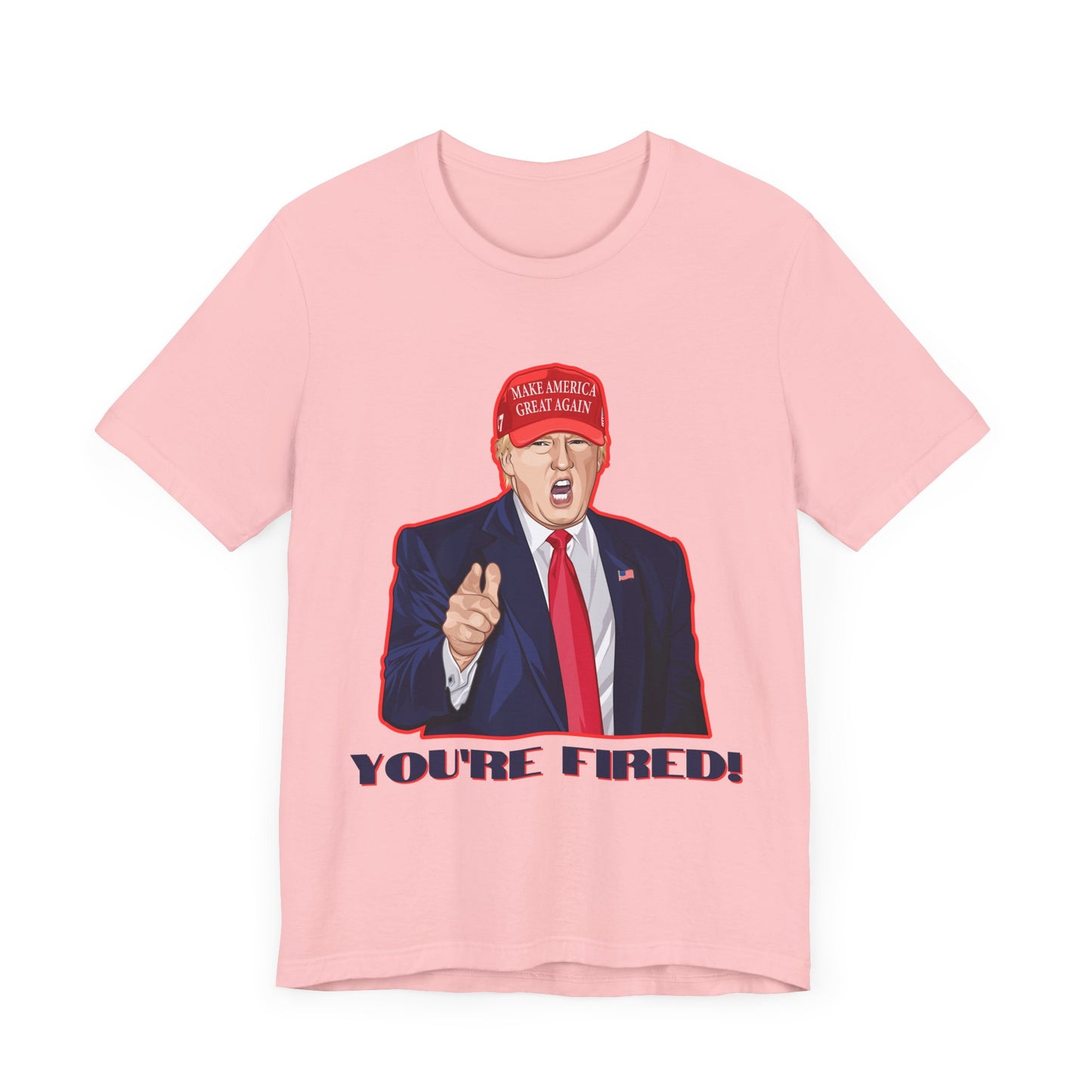 Trump "YOU'RE FIRED!" Cartoon Art III - Unisex T-Shirt