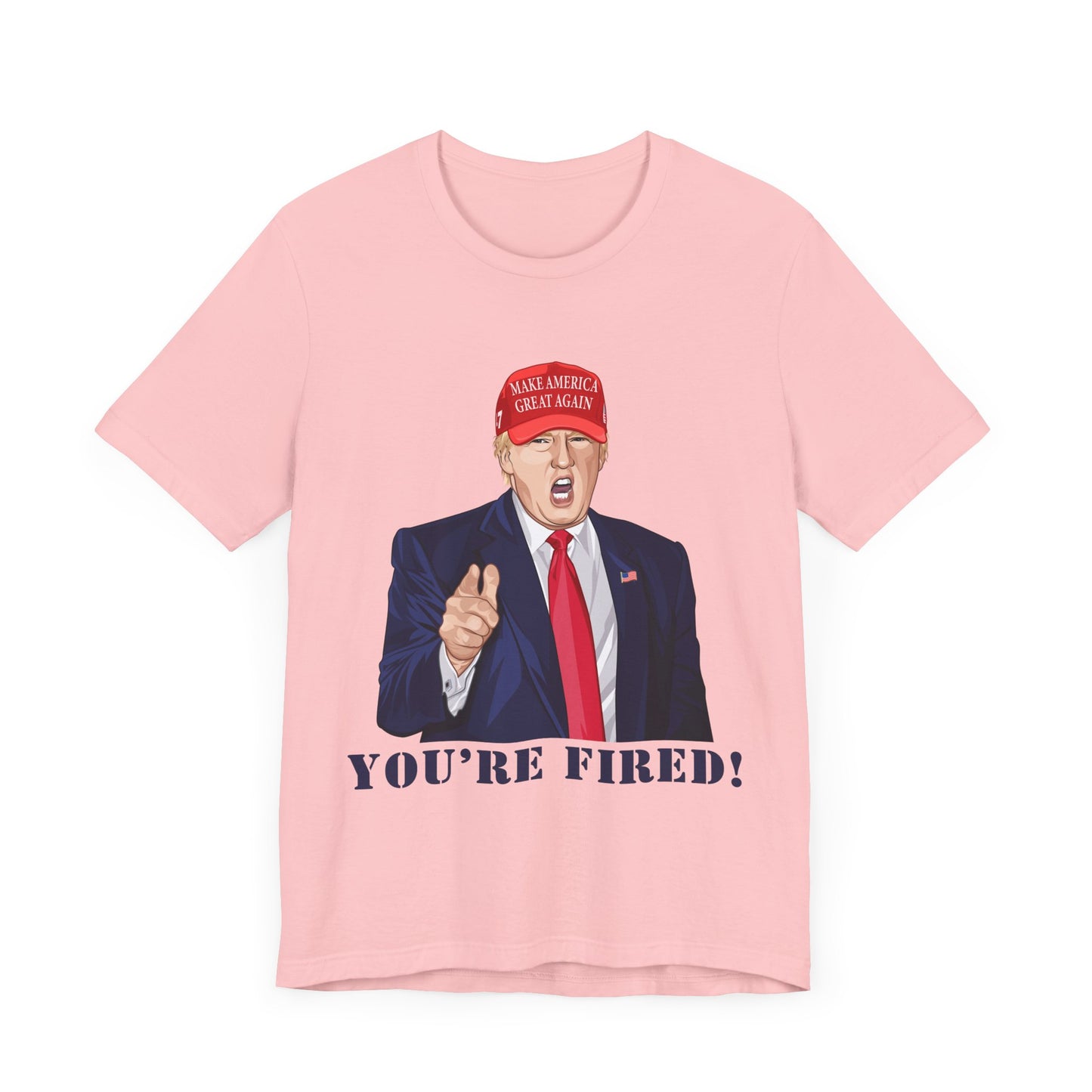 Trump "YOU'RE FIRED!" Cartoon Art II - Unisex T-Shirt