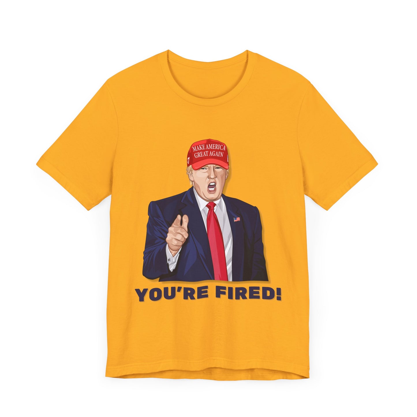 Trump "YOU'RE FIRED!" Cartoon Art VI - Unisex T-Shirt