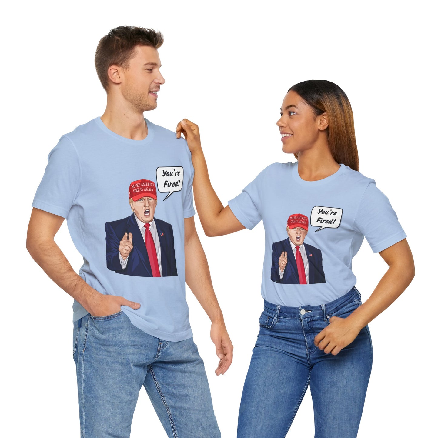 Trump "YOU'RE FIRED!" Cartoon Art I - Unisex T-Shirt