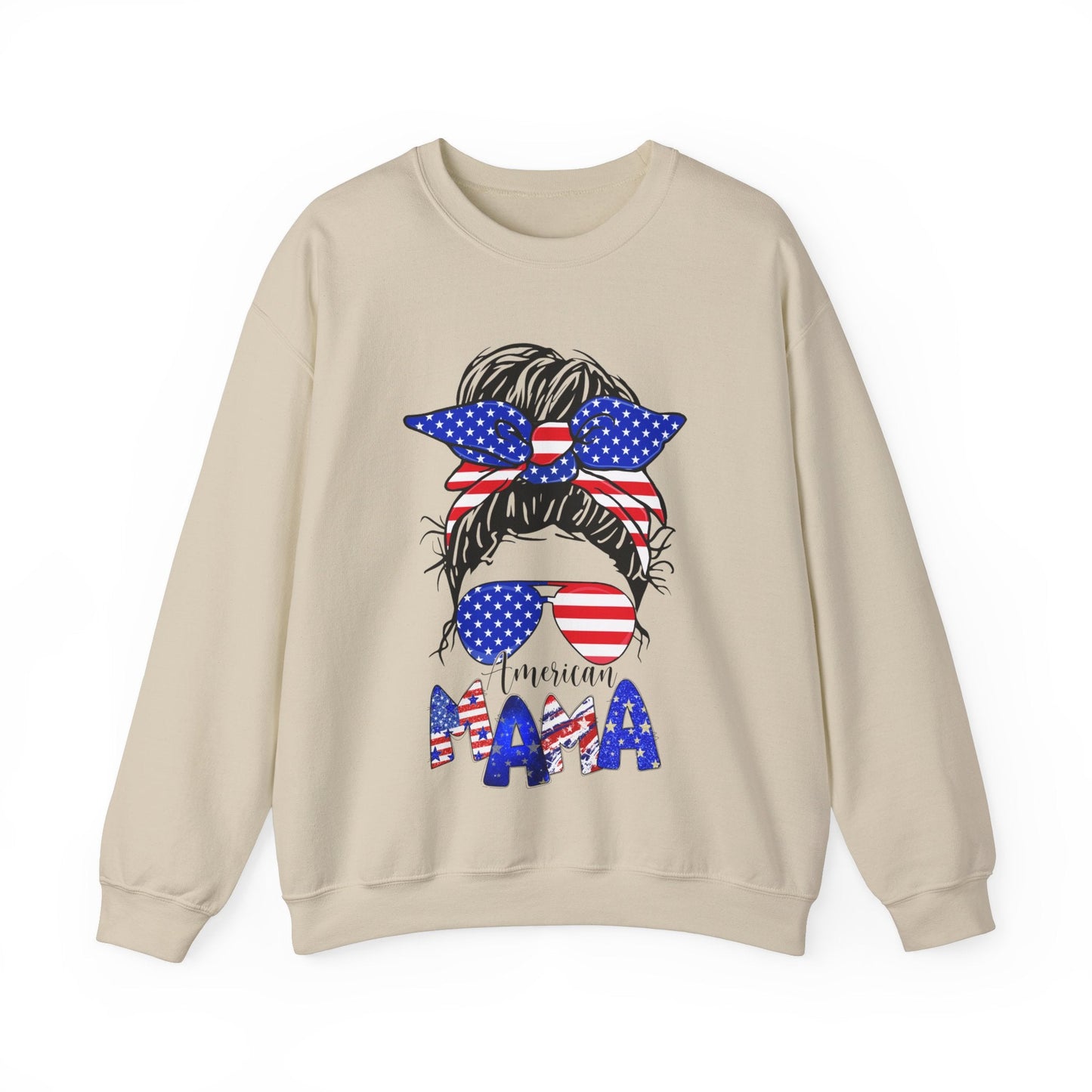 American MAMA - Unisex Sweatshirt - American Apostle - Sand