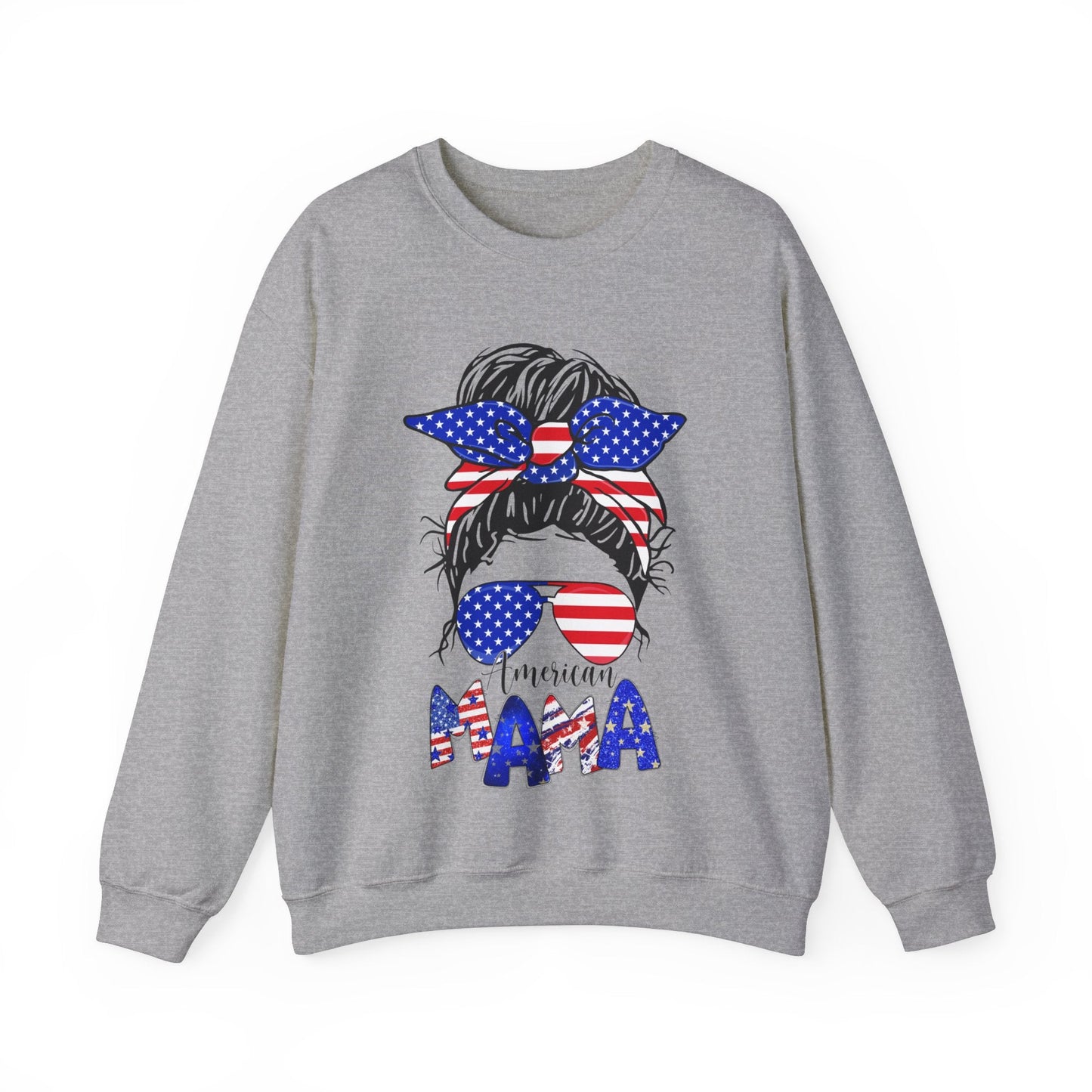 American MAMA - Unisex Sweatshirt - American Apostle - Sport Grey