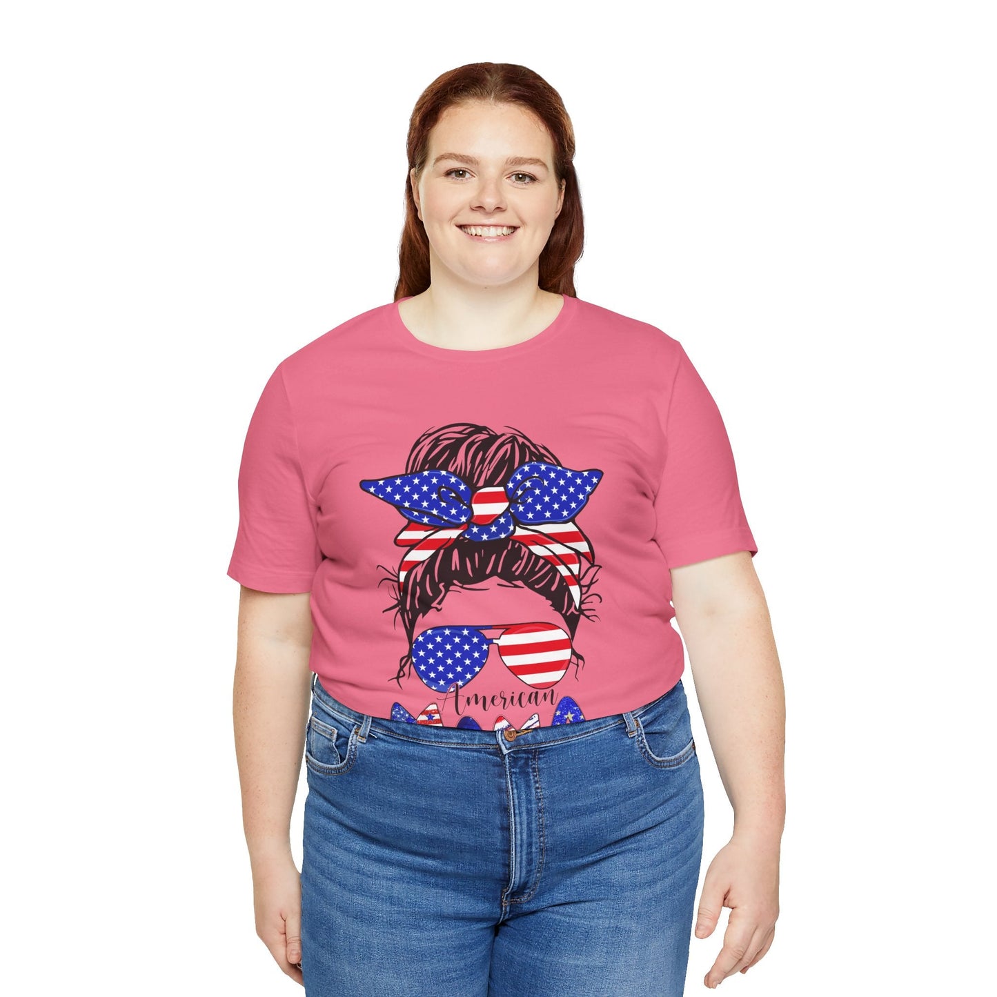 American MAMA - Unisex T - Shirt - American Apostle - Charity Pink