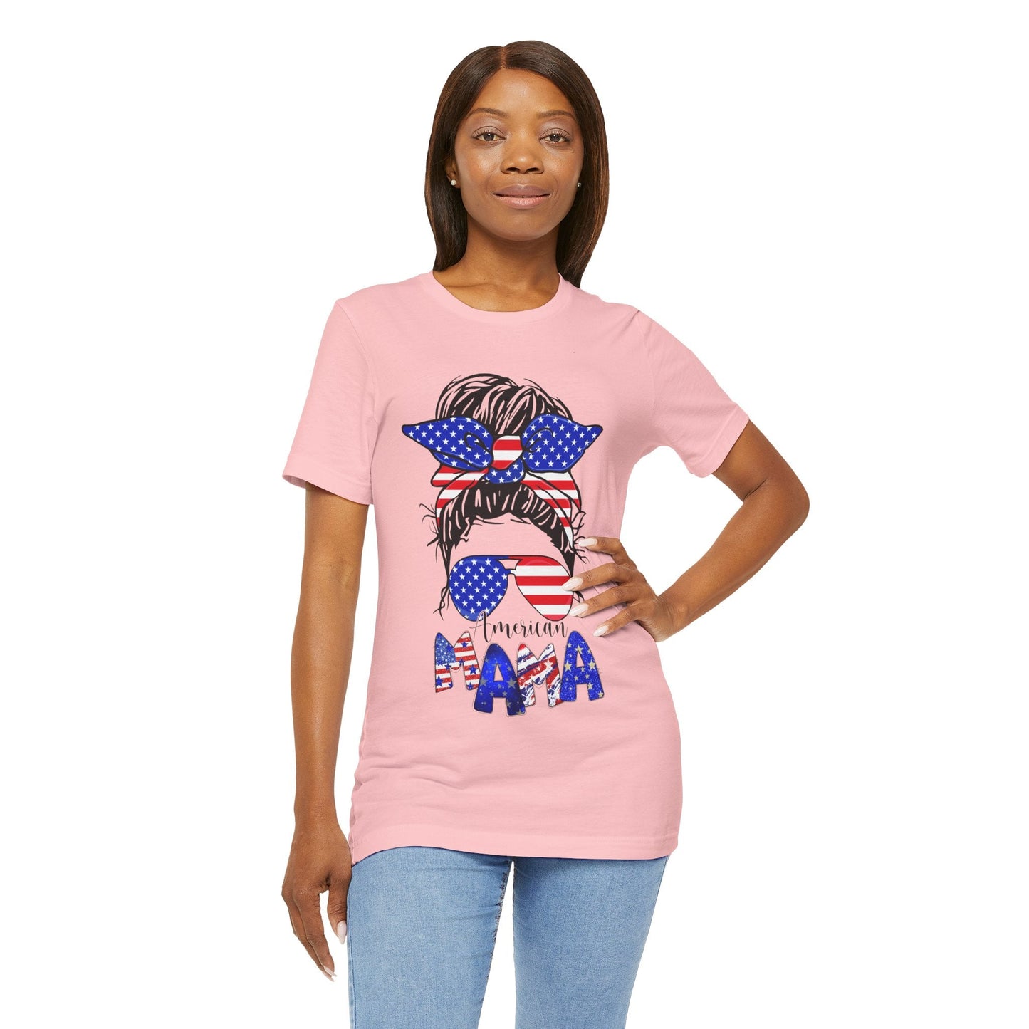 American MAMA - Unisex T - Shirt - American Apostle - Pink