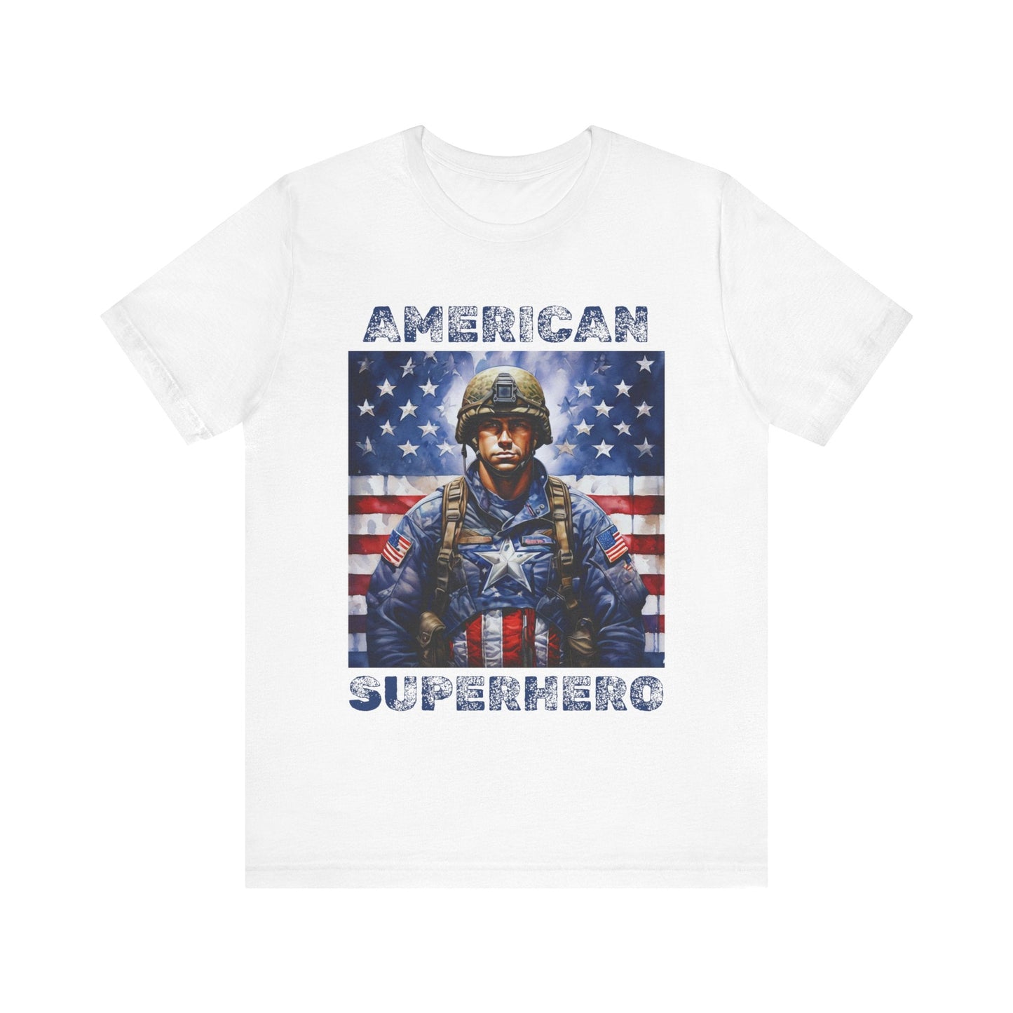 American Superhero - Unisex T - Shirt - American Apostle - White