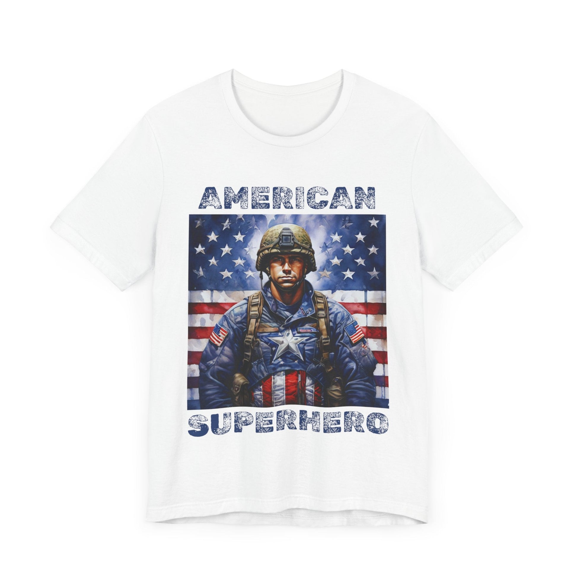 American Superhero - Unisex T - Shirt - American Apostle - White