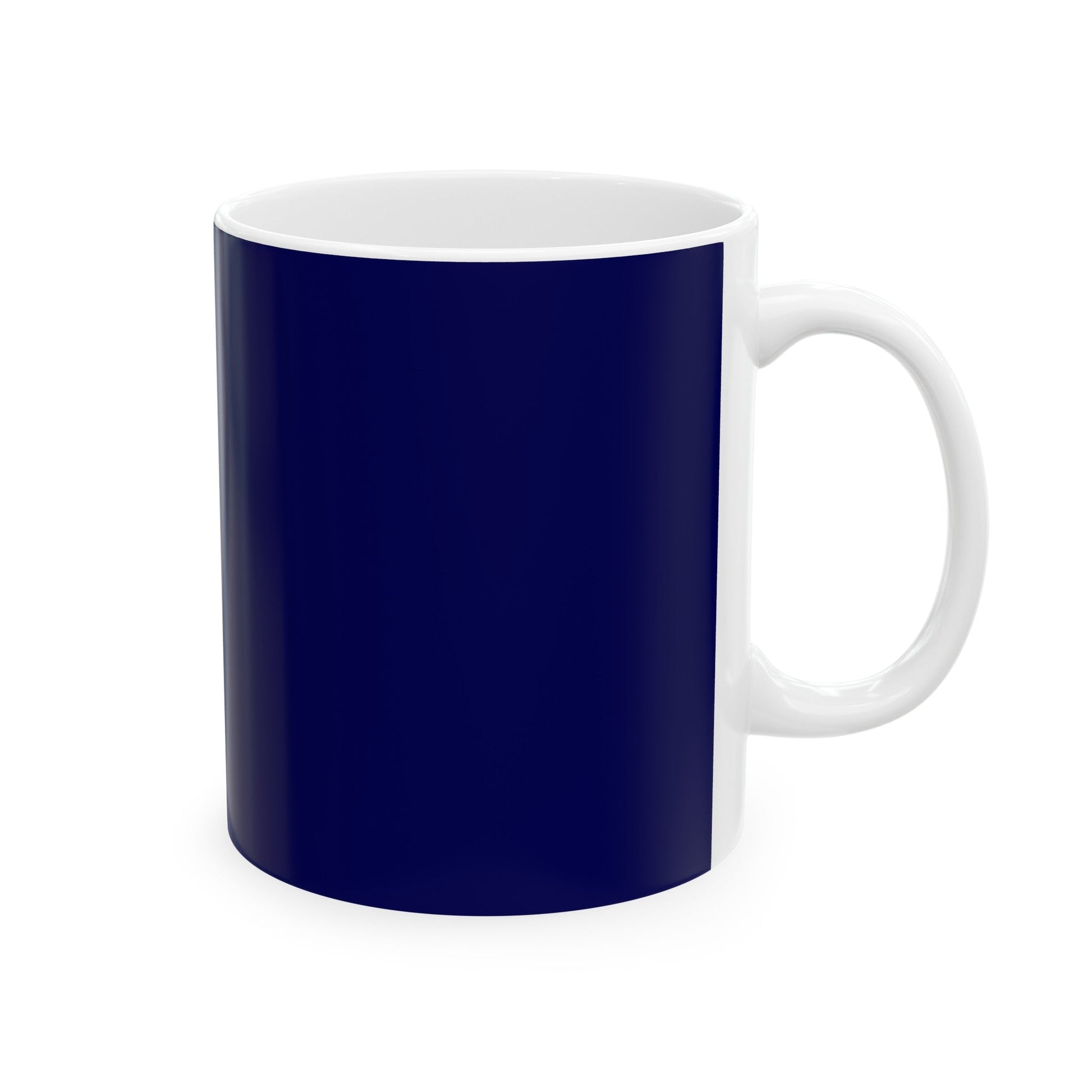 Just Here To Bang [Trump] - Ceramic Mug (Navy, 11oz) - American Apostle - 11oz