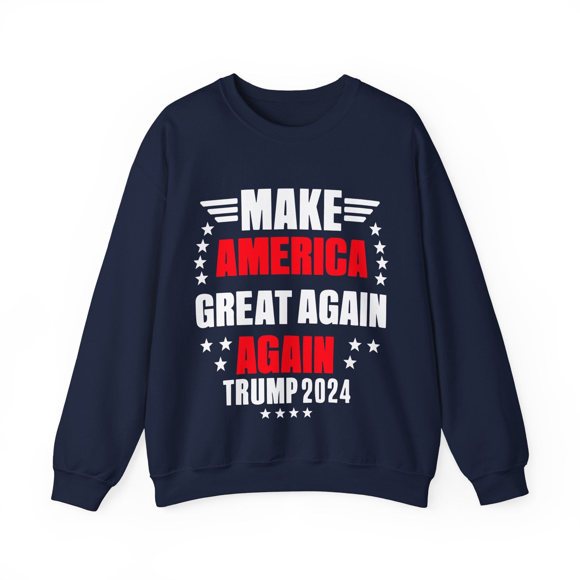 Make America Great Again, Again II - Unisex Sweatshirt - American Apostle - Navy