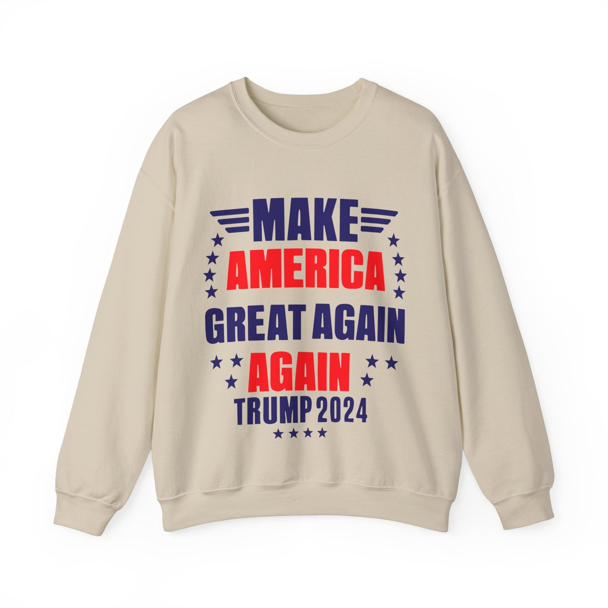 Make America Great Again, Again II - Unisex Sweatshirt - American Apostle - Sand