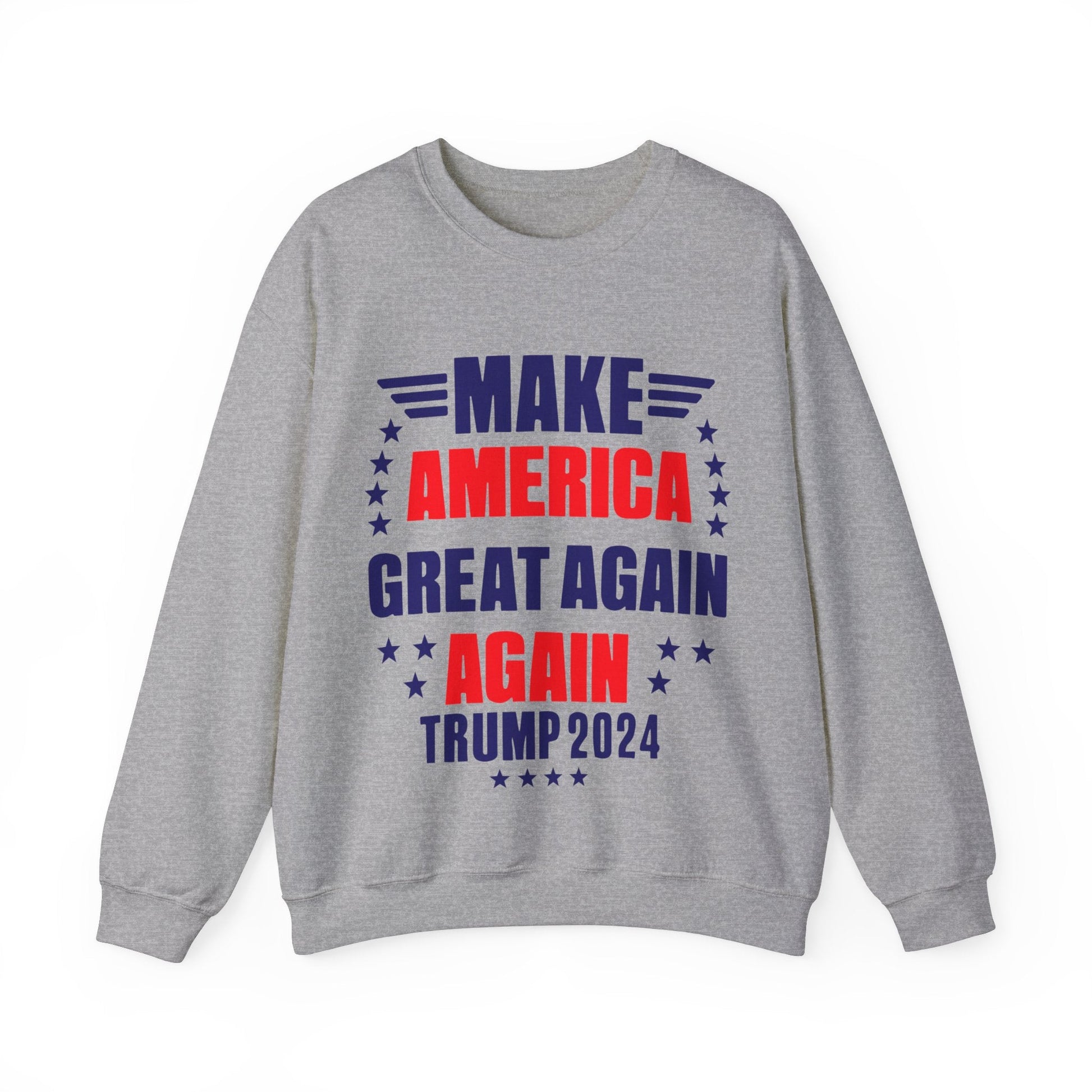 Make America Great Again, Again II - Unisex Sweatshirt - American Apostle - Sport Grey