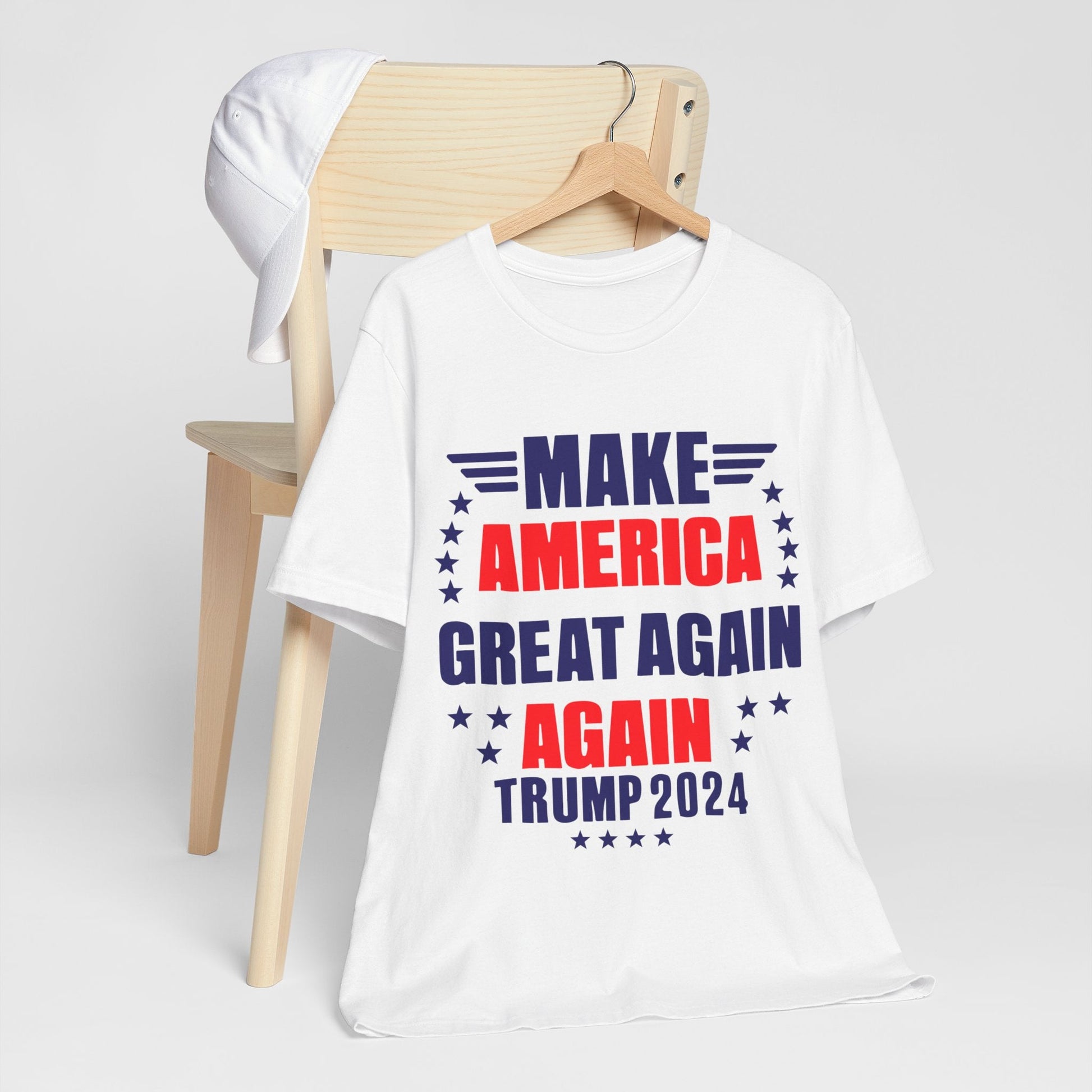 Make America Great Again, Again II - Unisex T - Shirt - American Apostle - White