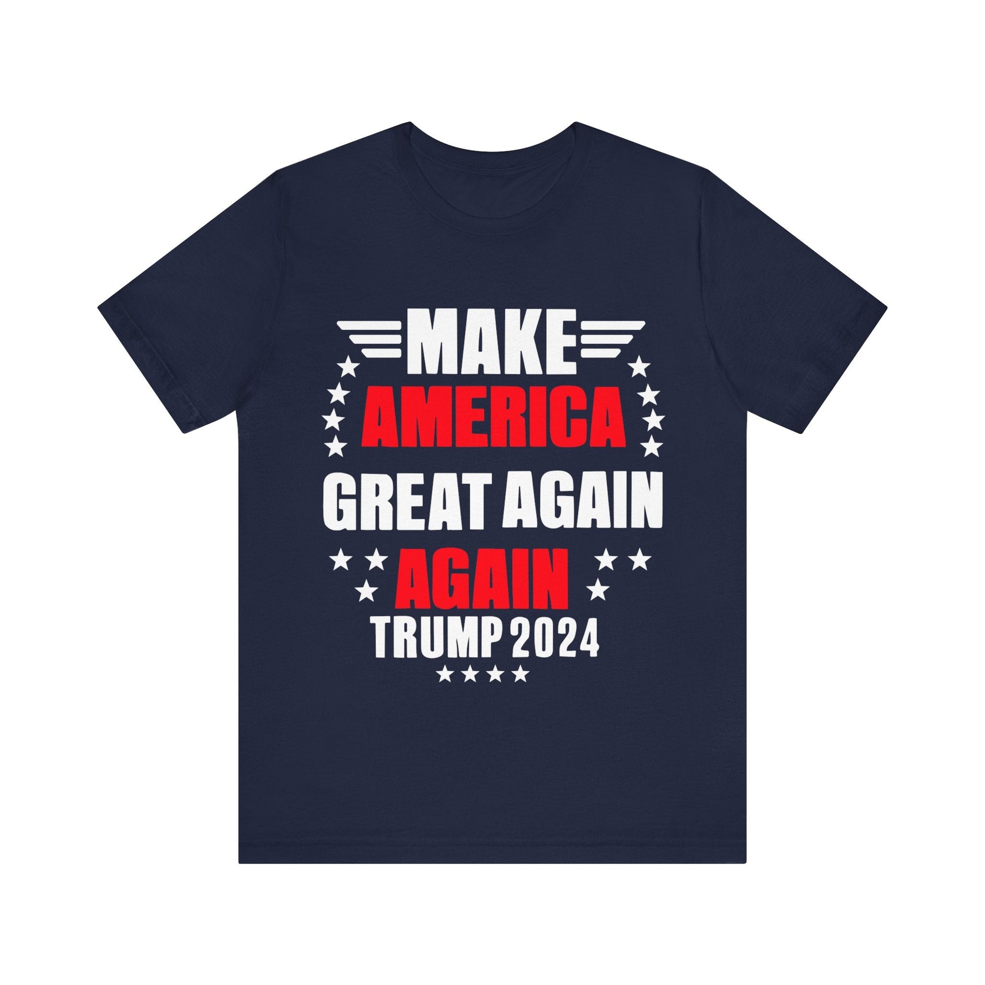 Make America Great Again, Again II - Unisex T - Shirt - American Apostle - Athletic Heather