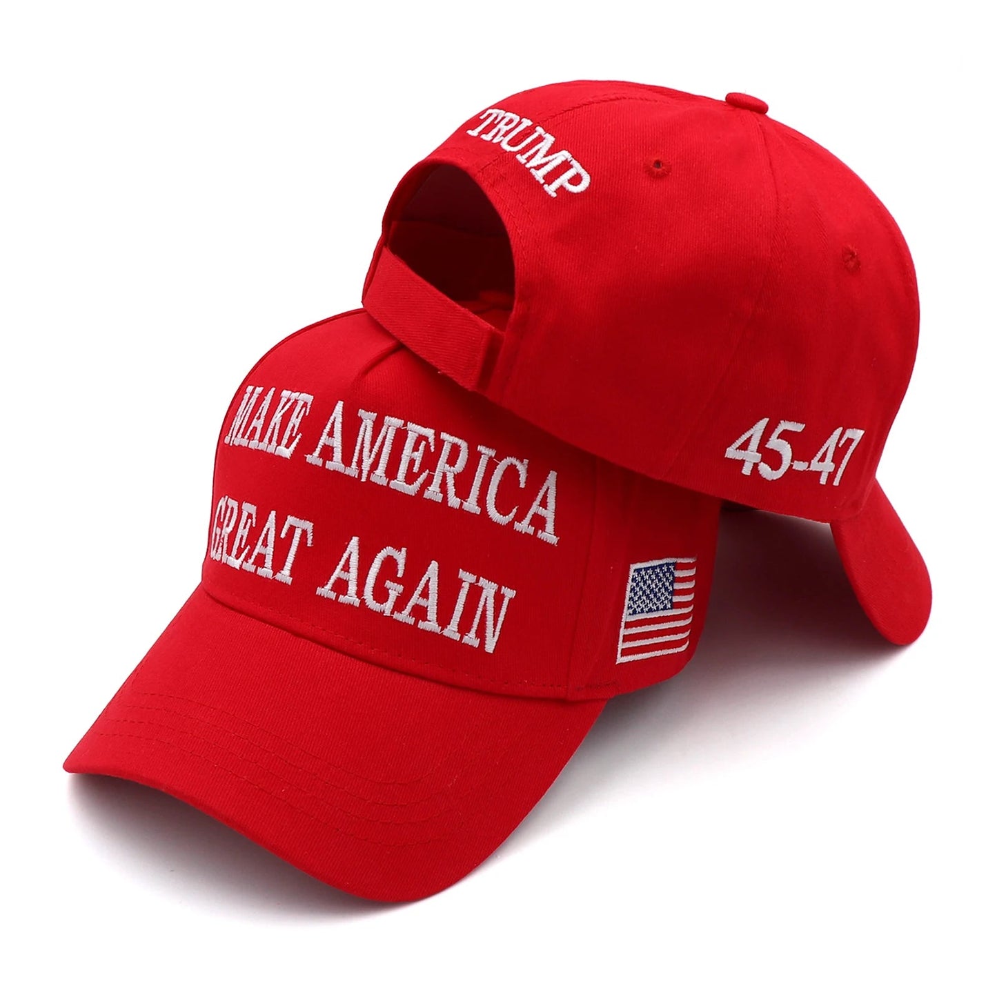 Make America Great Again Baseball Cap - Unisex Cap - American Apostle - RED