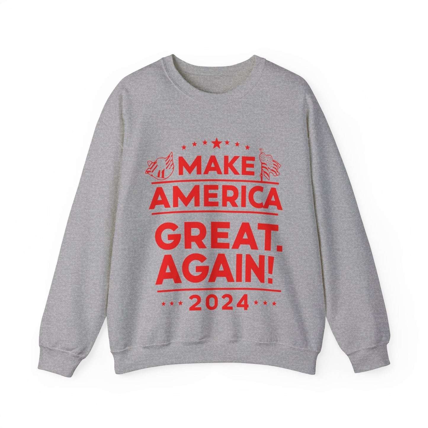 Make America Great Again - Unisex Sweatshirt - American Apostle - Sport Grey