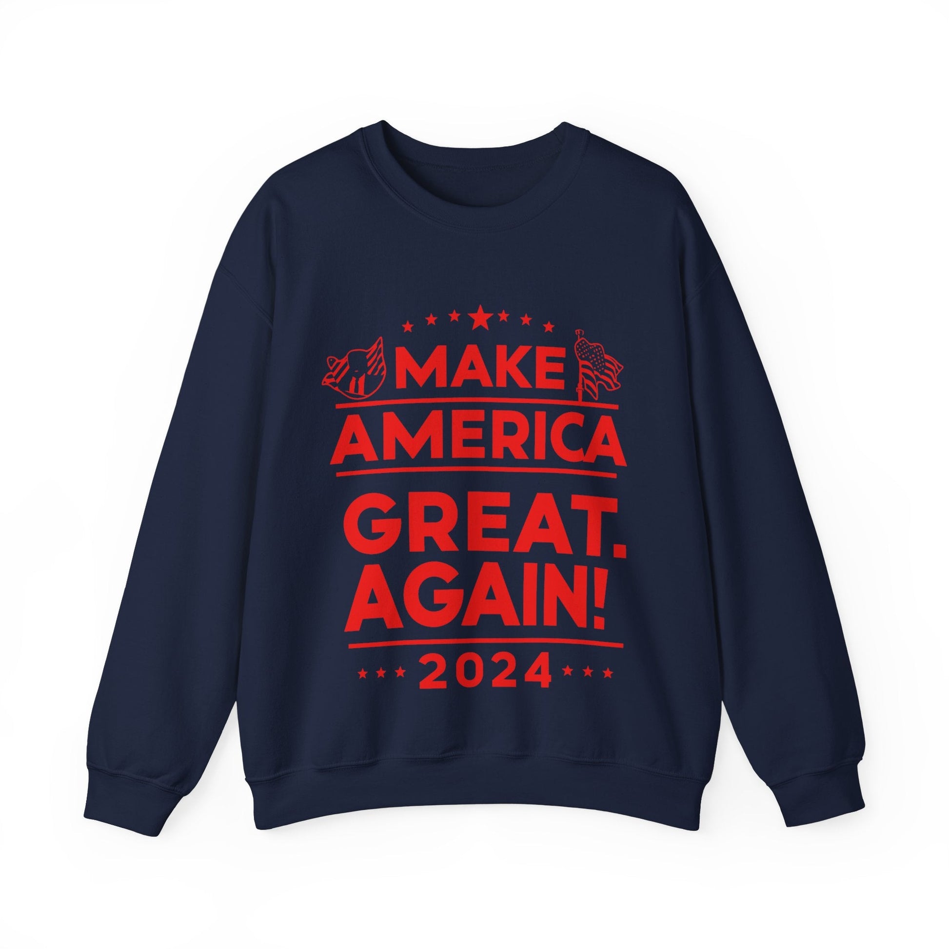 Make America Great Again - Unisex Sweatshirt - American Apostle - Navy