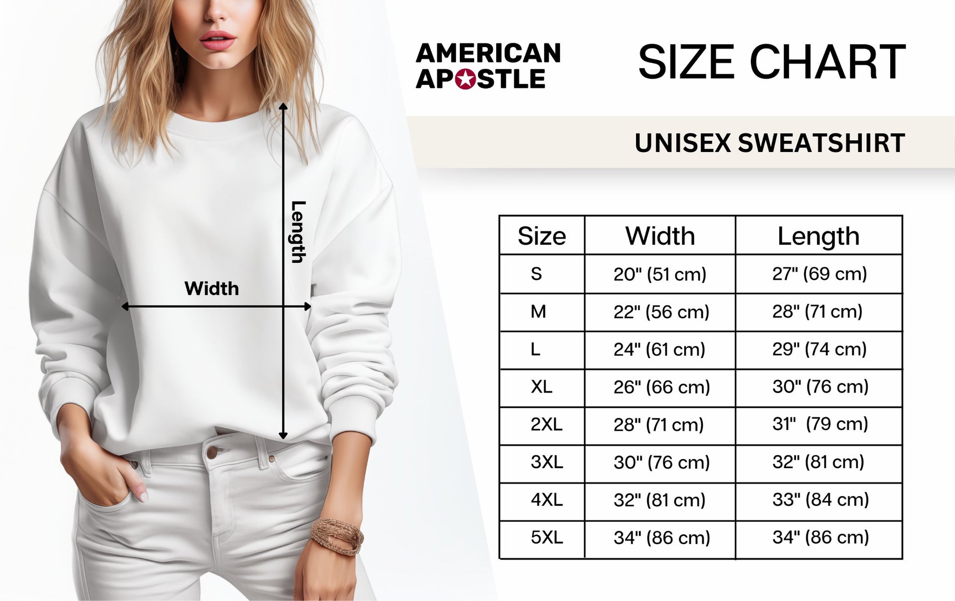 Make America Great Again - Unisex Sweatshirt - American Apostle - White