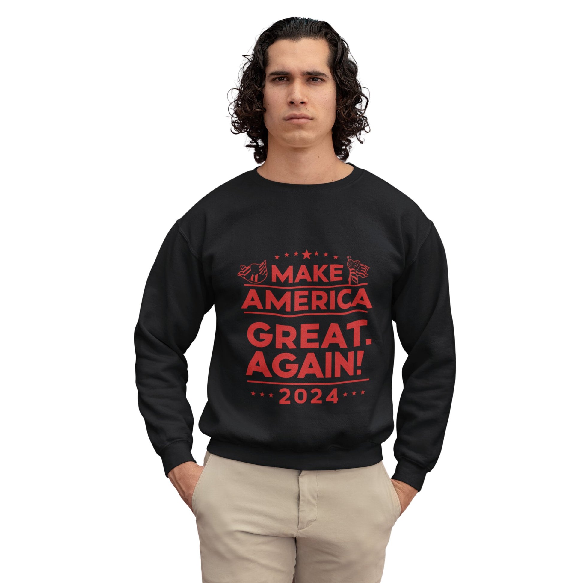 Make America Great Again - Unisex Sweatshirt - American Apostle - Black