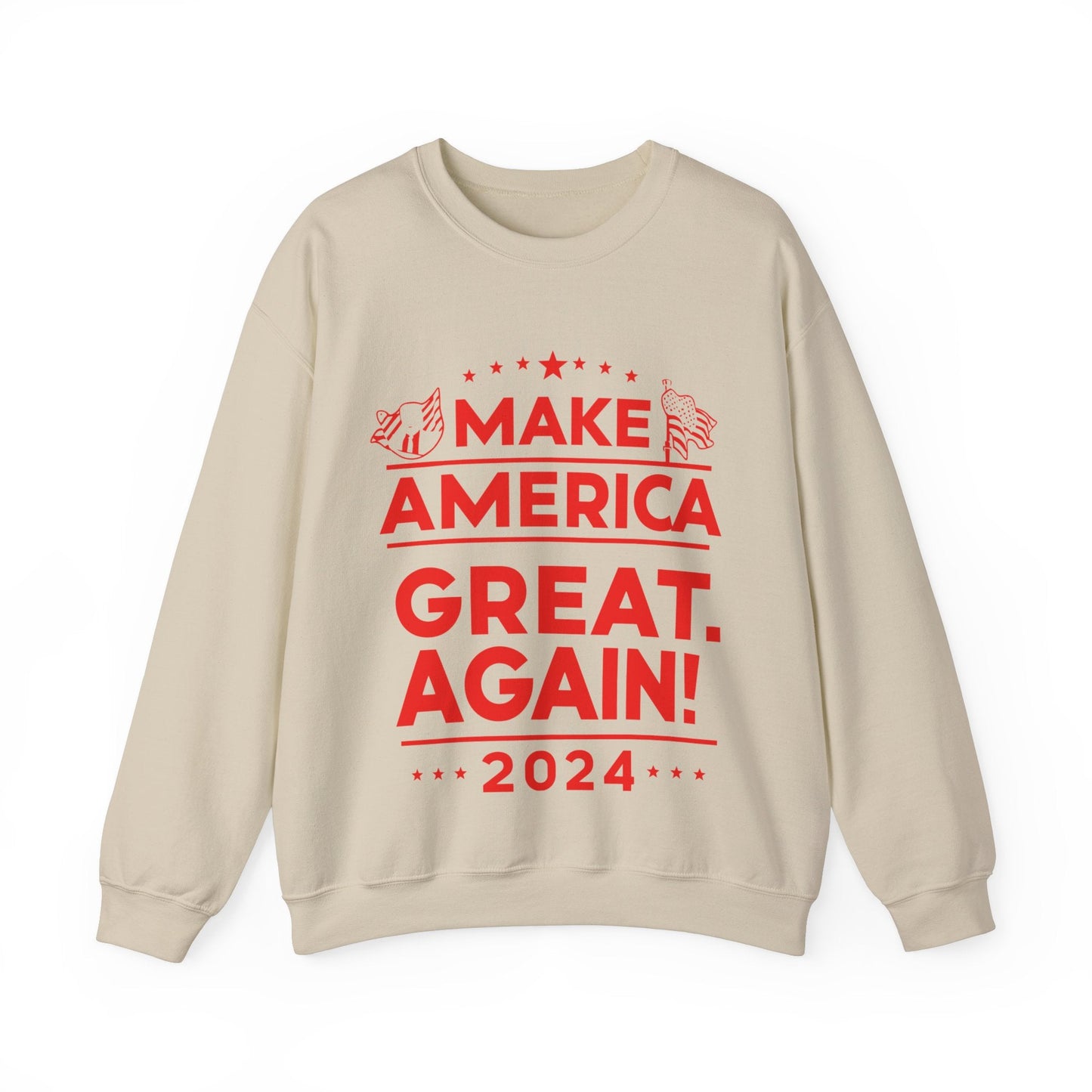 Make America Great Again - Unisex Sweatshirt - American Apostle - Sand