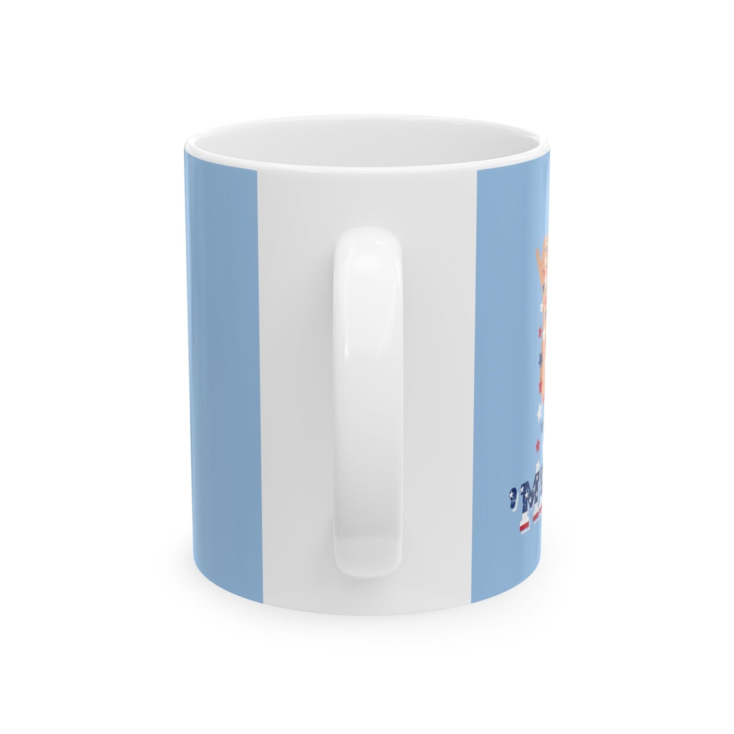 Seasoning 'MERICA - Ceramic Mug (Baby Blue, 11oz) - American Apostle - 11oz