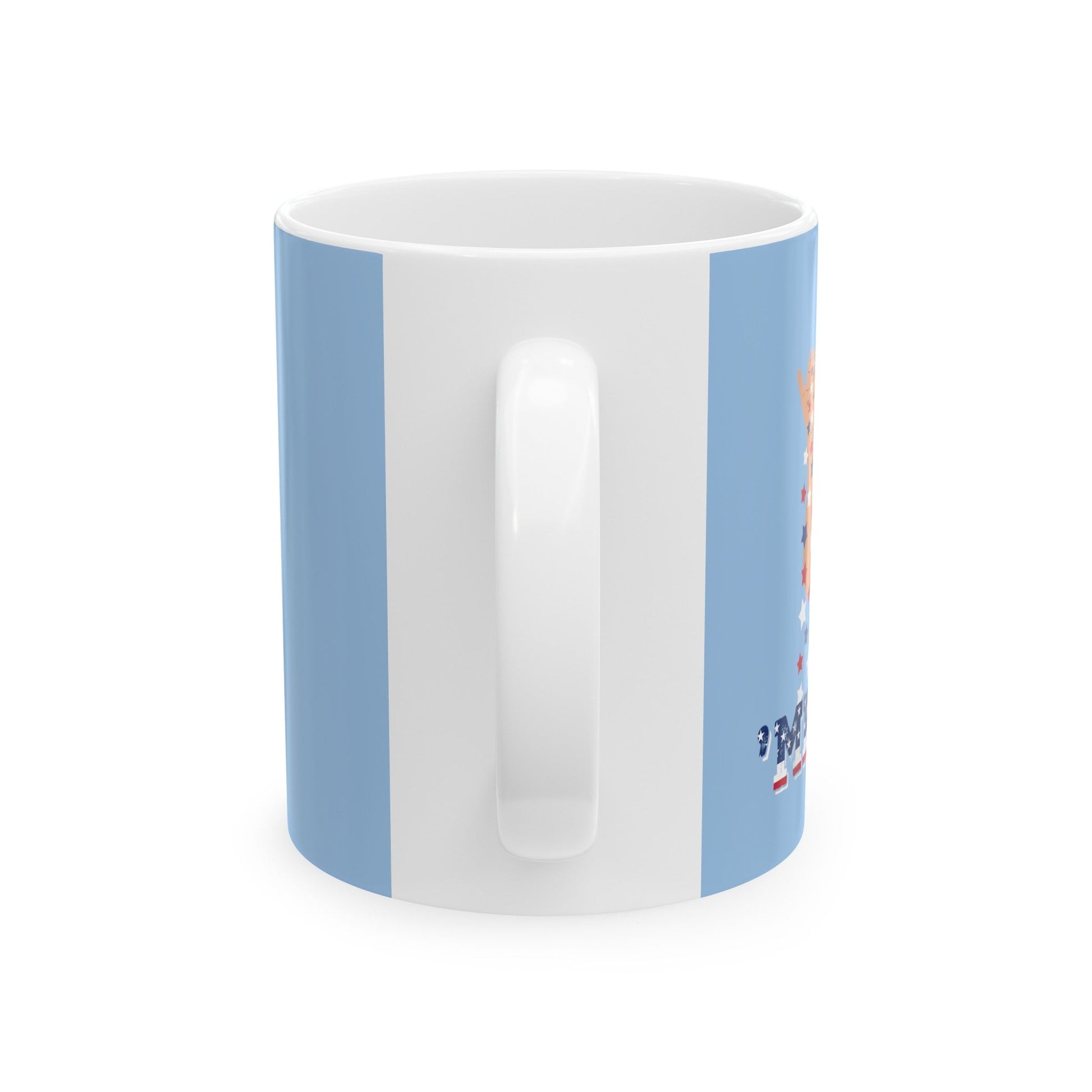 Seasoning 'MERICA - Ceramic Mug (Baby Blue, 11oz) - American Apostle - 11oz