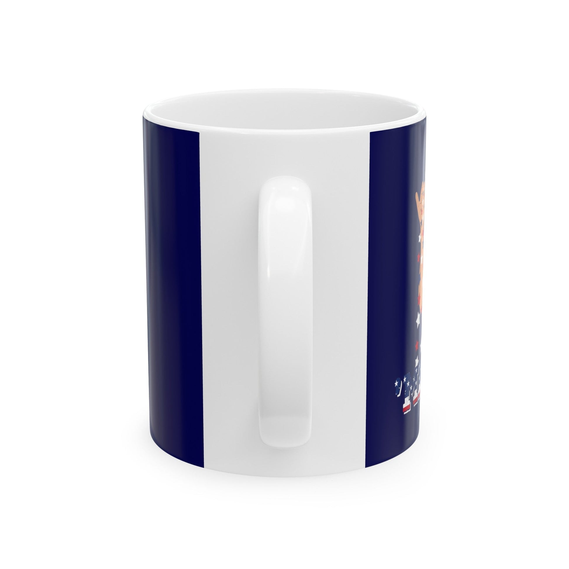 Seasoning 'MERICA Trump - Ceramic Mug (Navy, 11oz) - American Apostle - 11oz