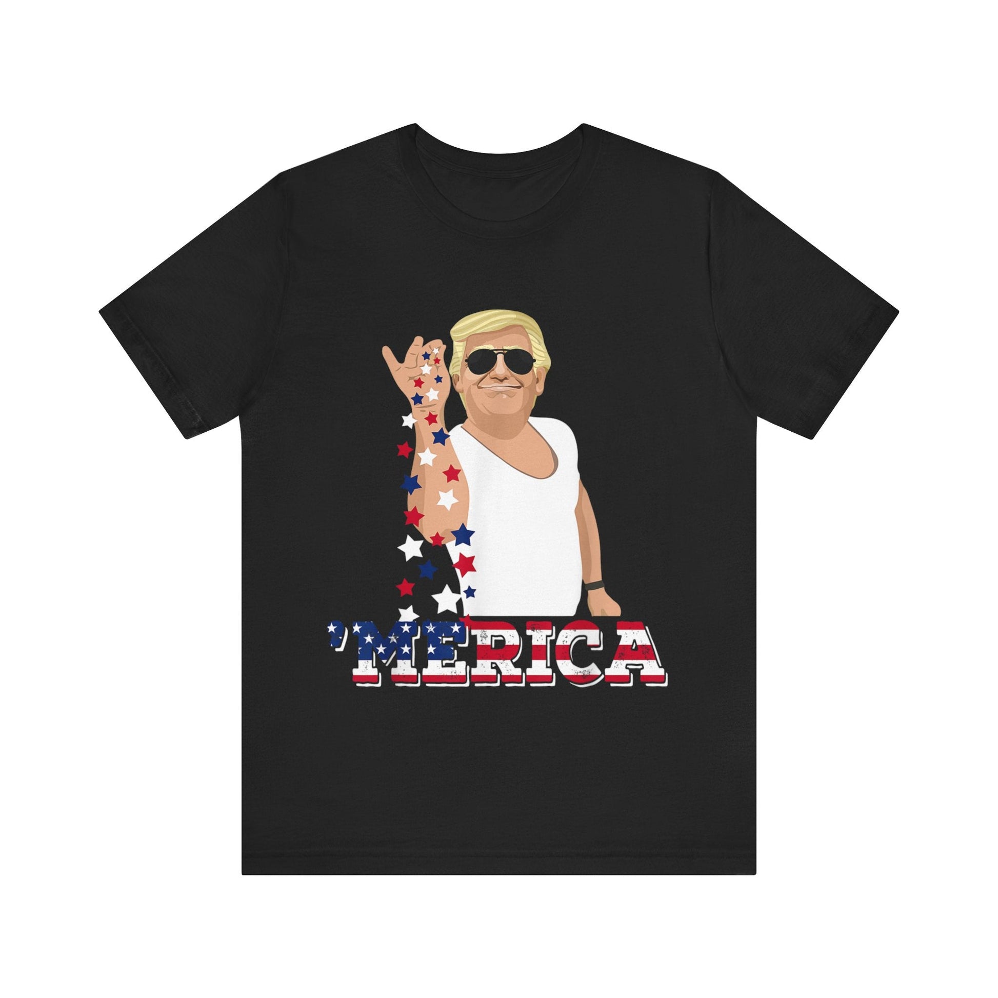 Seasoning 'MERICA Trump - Unisex T - Shirt - American Apostle - Black