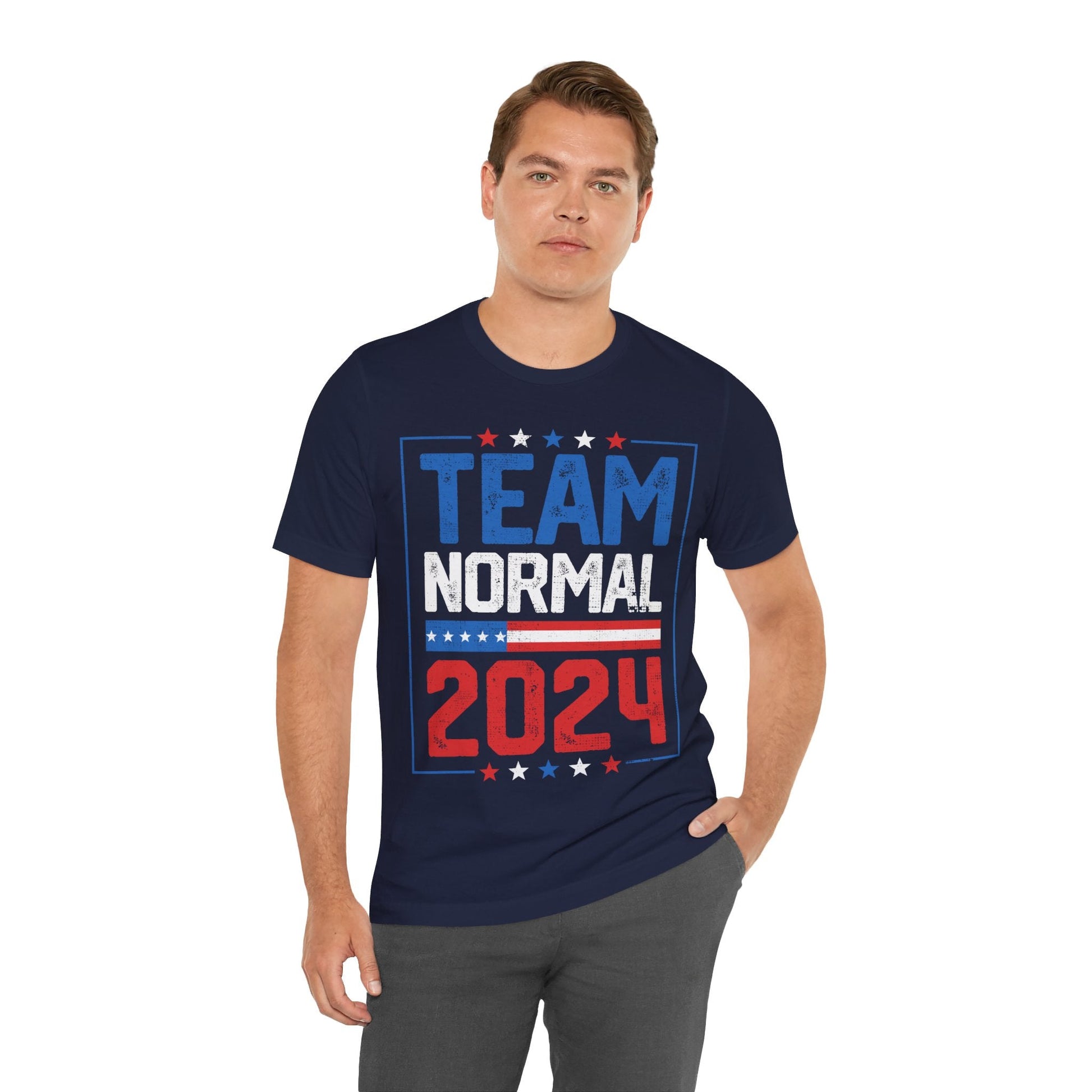 Team Normal 2024 - Unisex T - Shirt - American Apostle - Navy