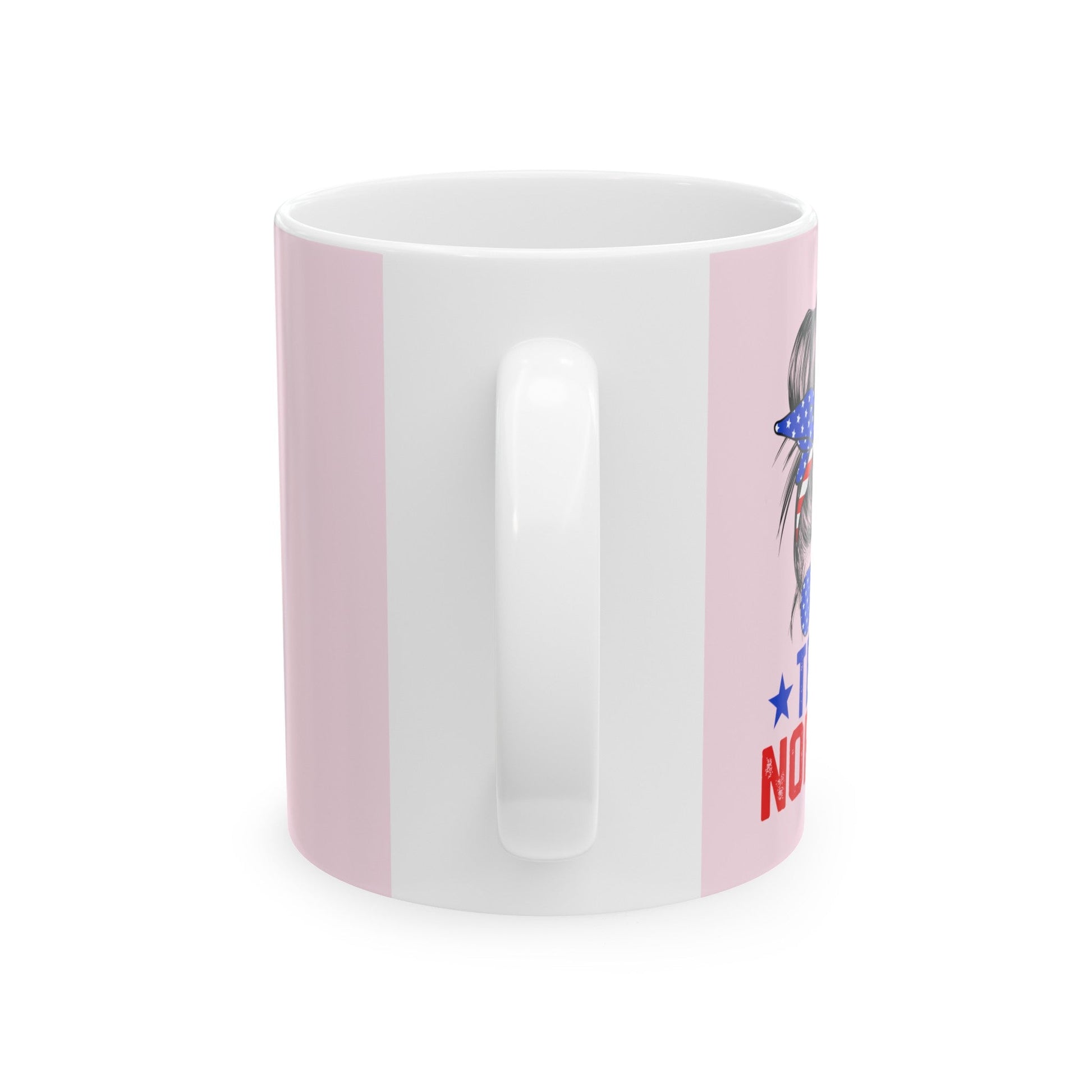 TEAM NORMAL - Ceramic Mug (Light Pink, 11oz) - American Apostle - 11oz