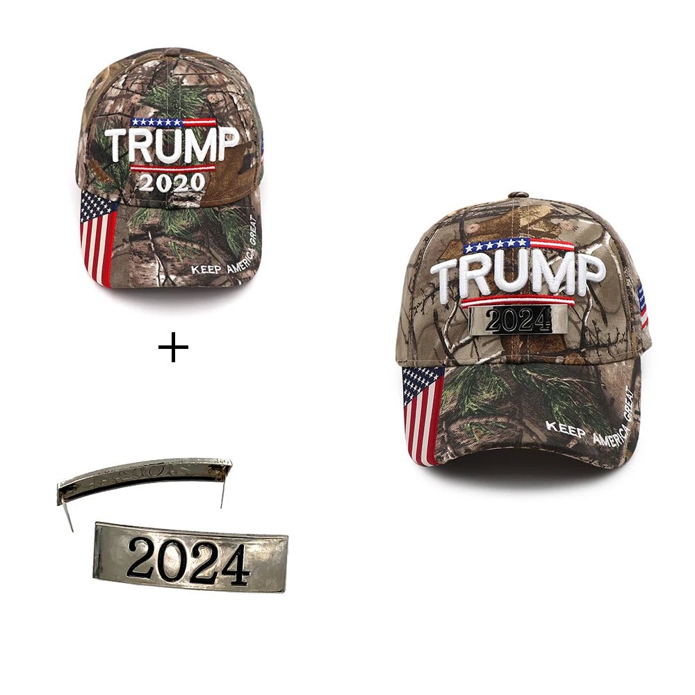 Trump 2020 ==>2024 Transforming "Keep America Great" Cap - Unisex Cap - American Apostle - CAMO