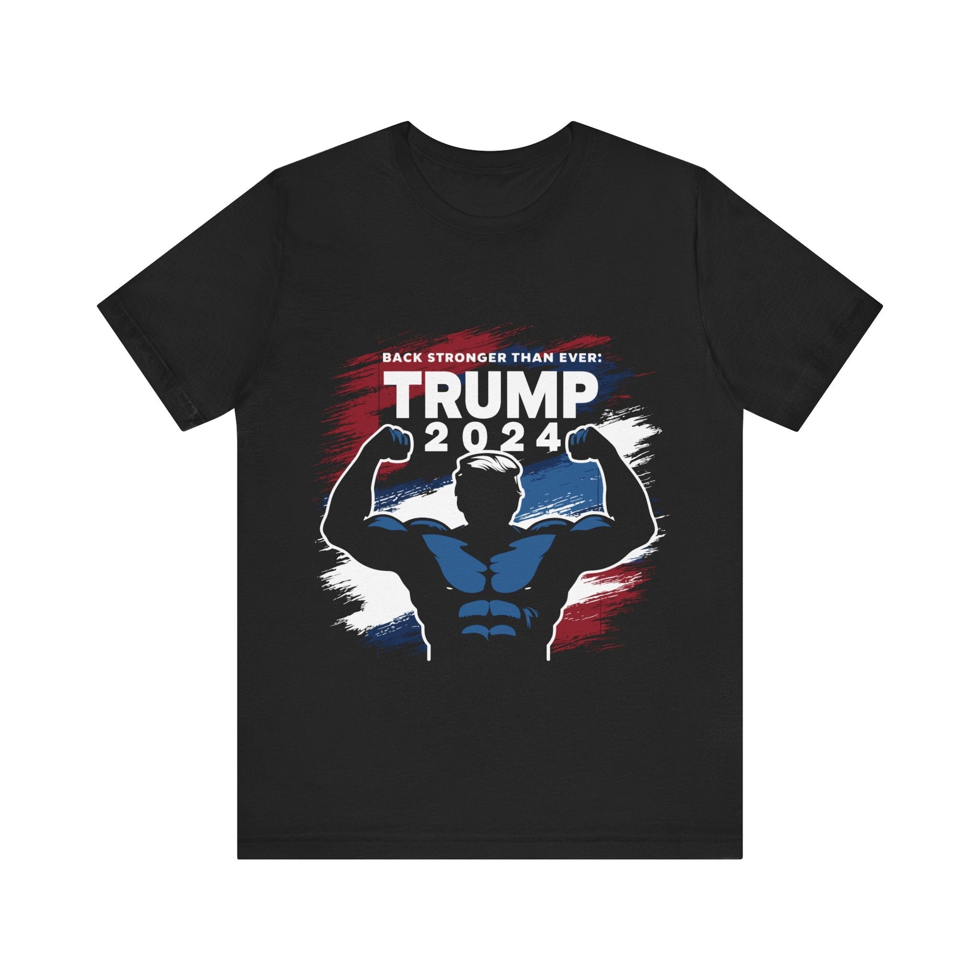 Trump 2024 Pump Muscle Shirt - Unisex T - Shirt - American Apostle - Black