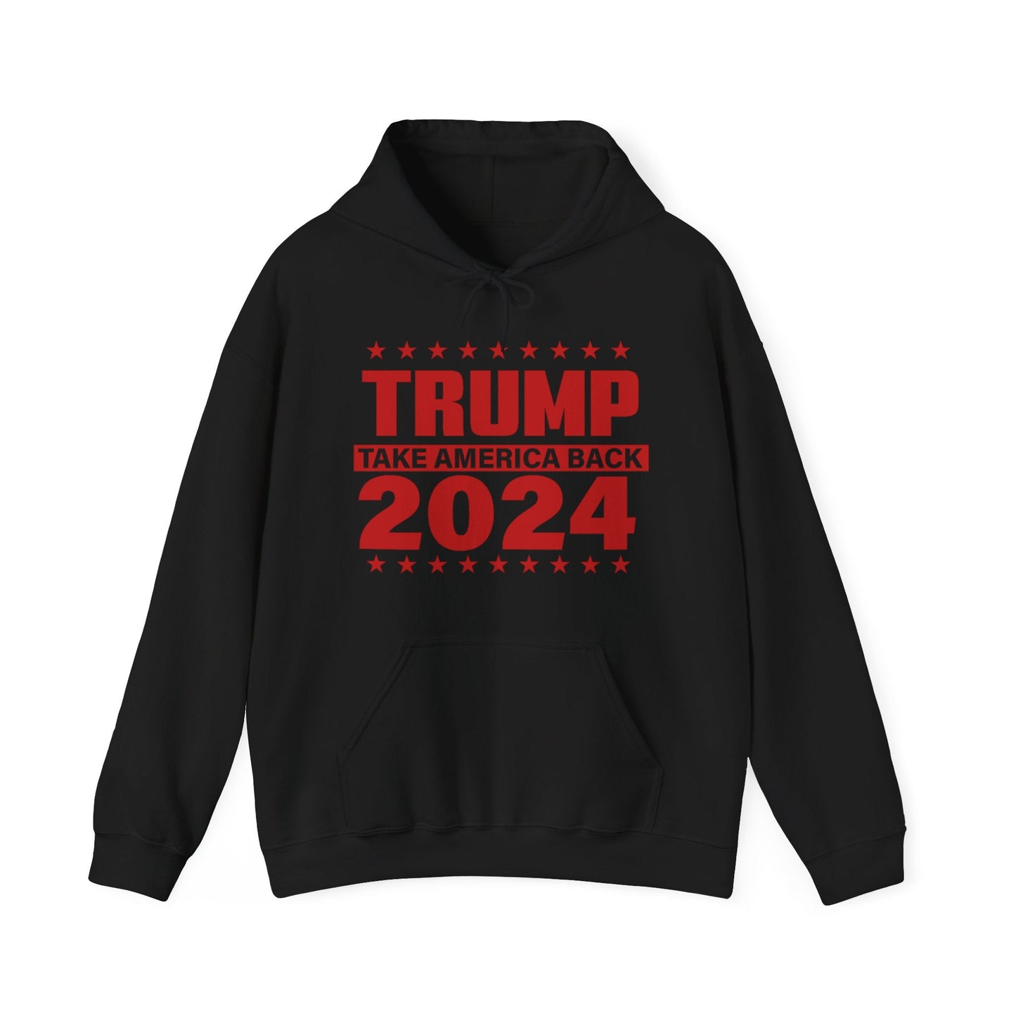 Trump 2024 Take America Back II - Unisex Hooded Sweatshirt - American Apostle - White