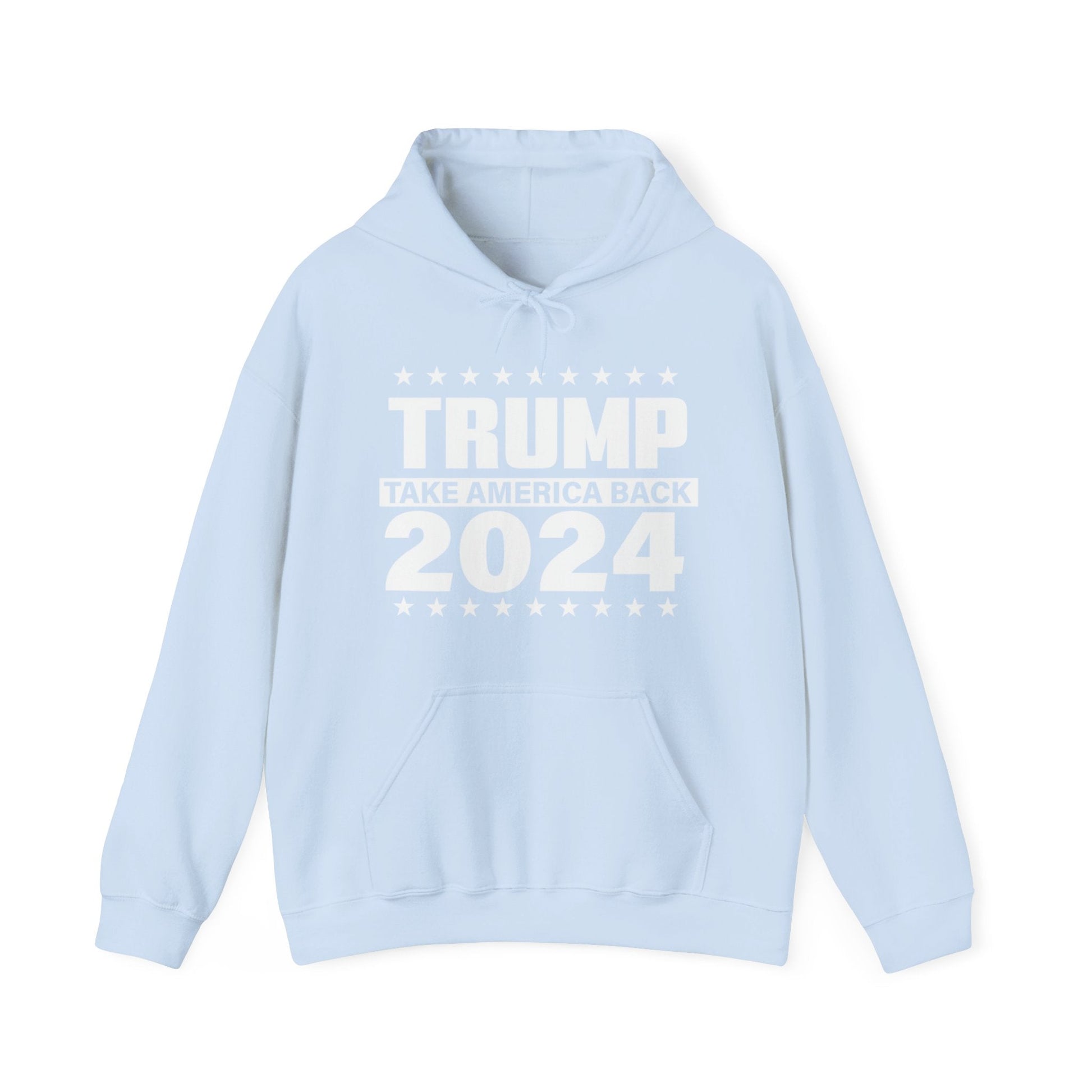 Trump 2024 Take America Back II - Unisex Hooded Sweatshirt - American Apostle - Red