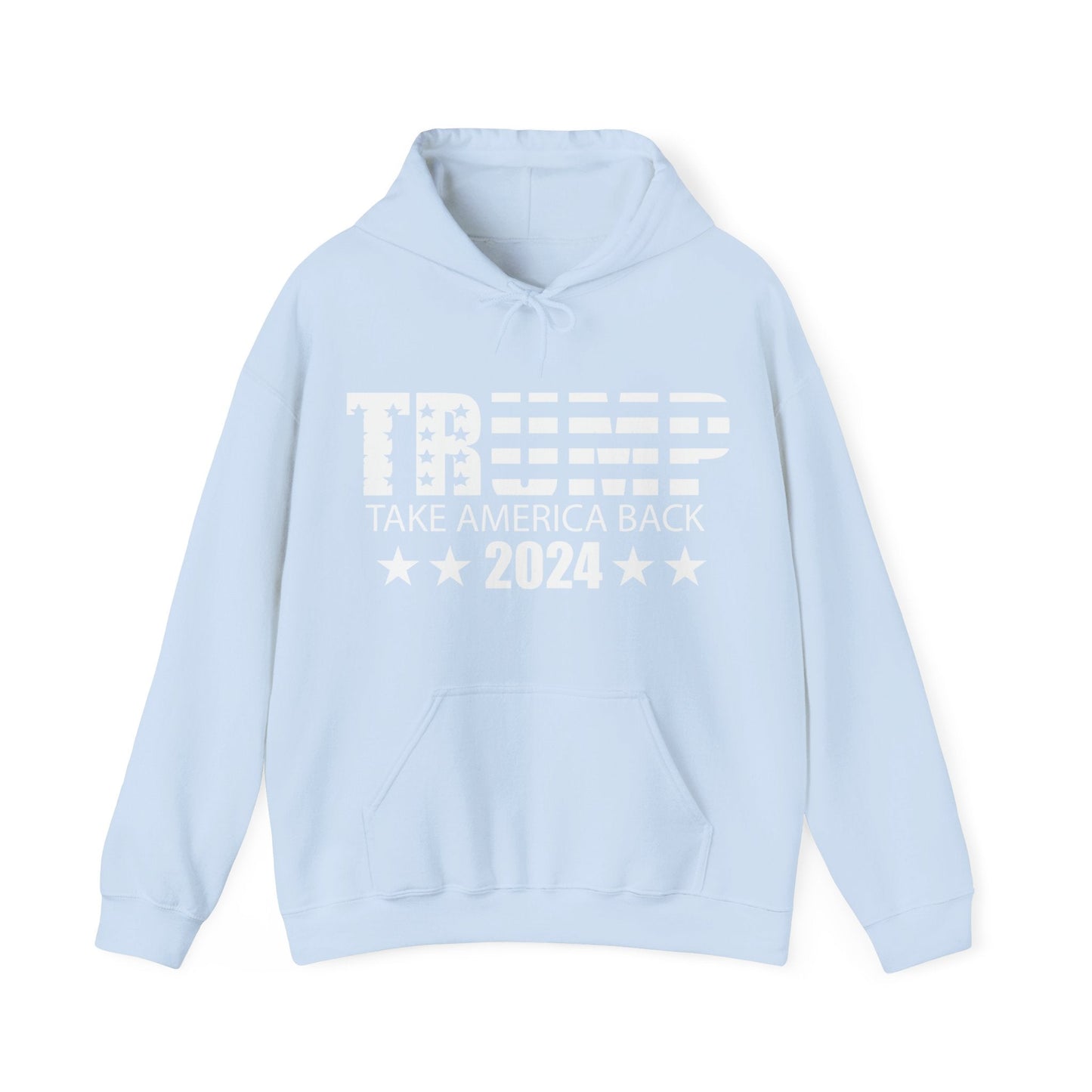 Trump 2024 Take America Back III - Unisex Hooded Sweatshirt - American Apostle - Red