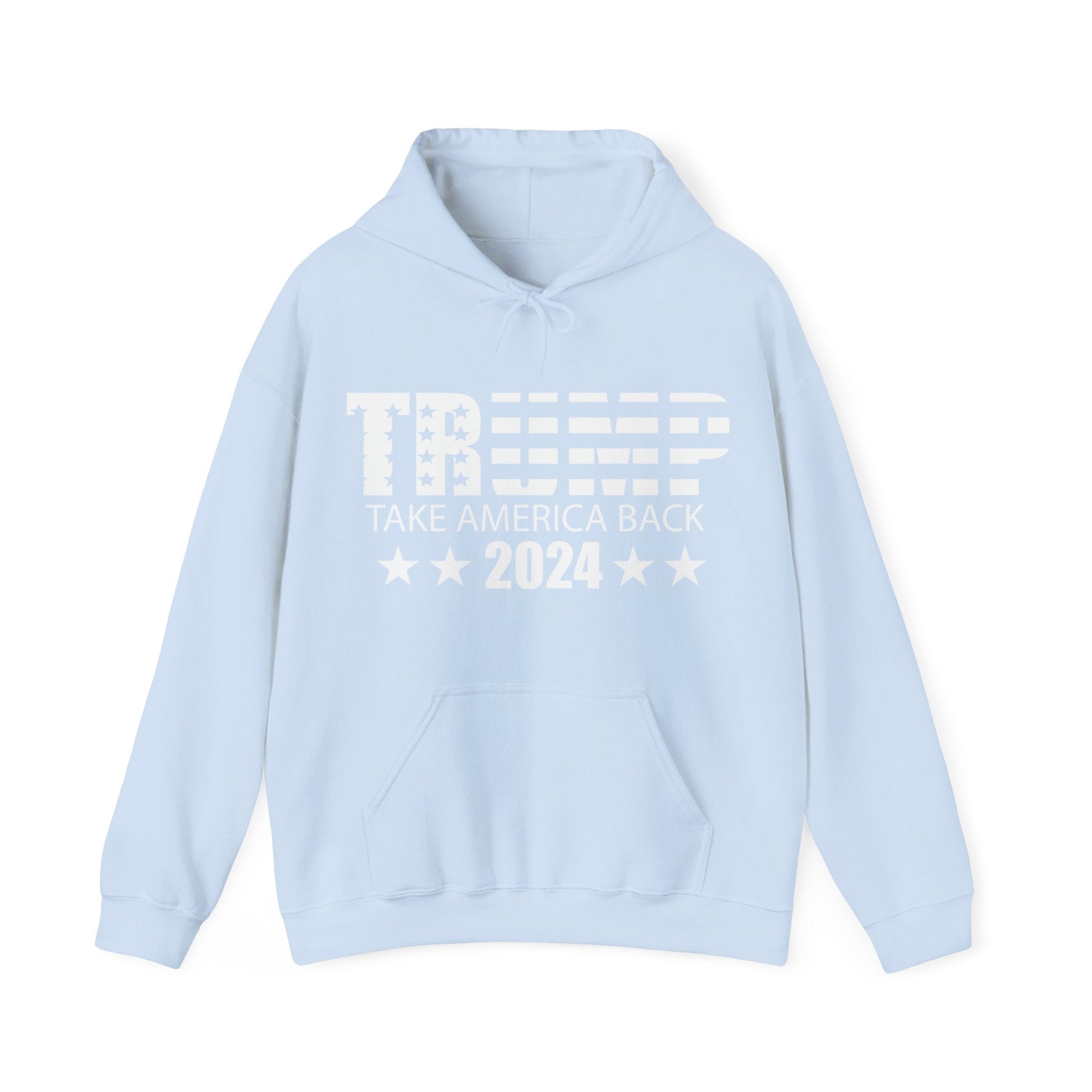 Trump 2024 Take America Back III - Unisex Hooded Sweatshirt - American Apostle - Red