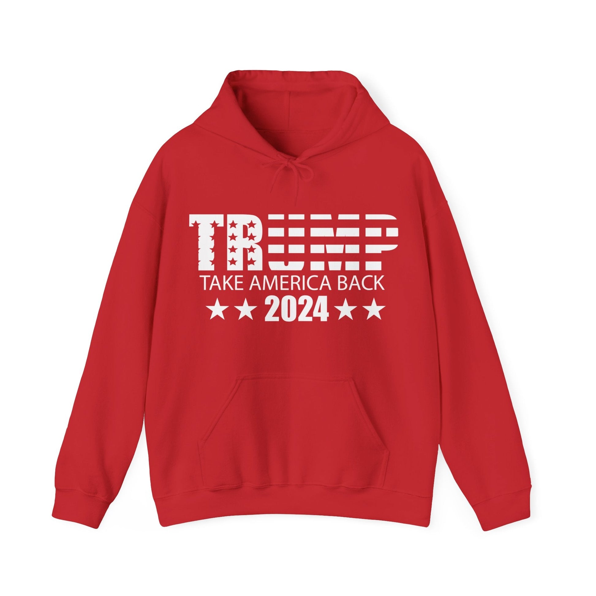 Trump 2024 Take America Back III - Unisex Hooded Sweatshirt - American Apostle - Navy