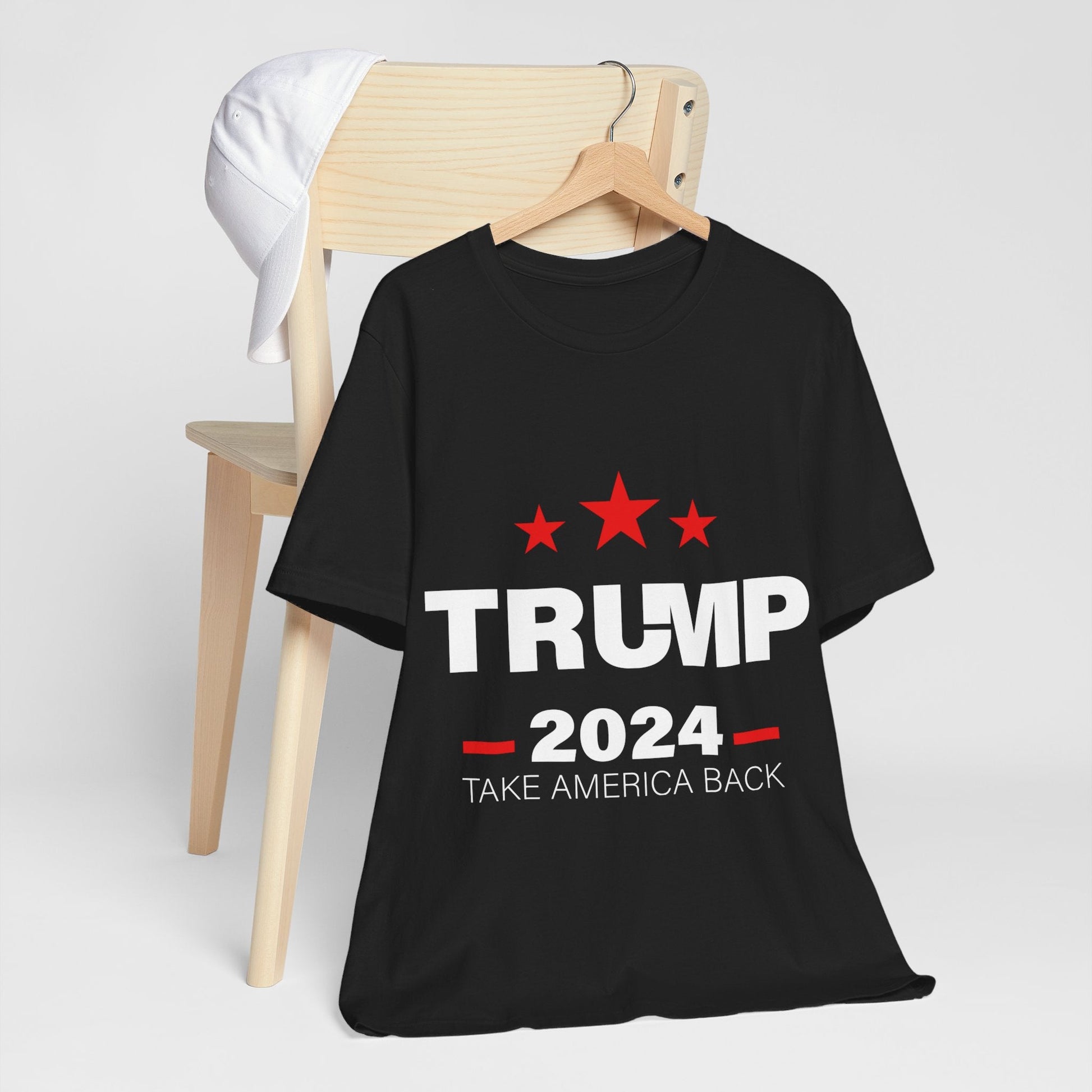 Trump 2024 Take America Back - Unisex T - Shirt - American Apostle - Red