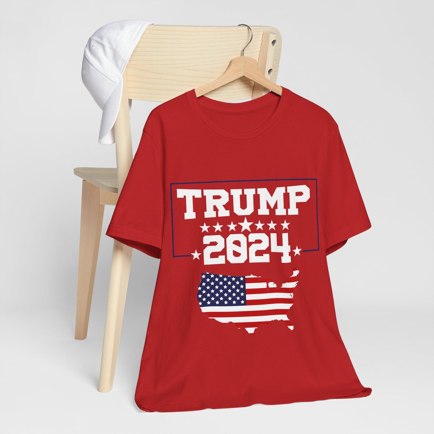 Trump 2024 - Unisex T - Shirt - American Apostle - Red