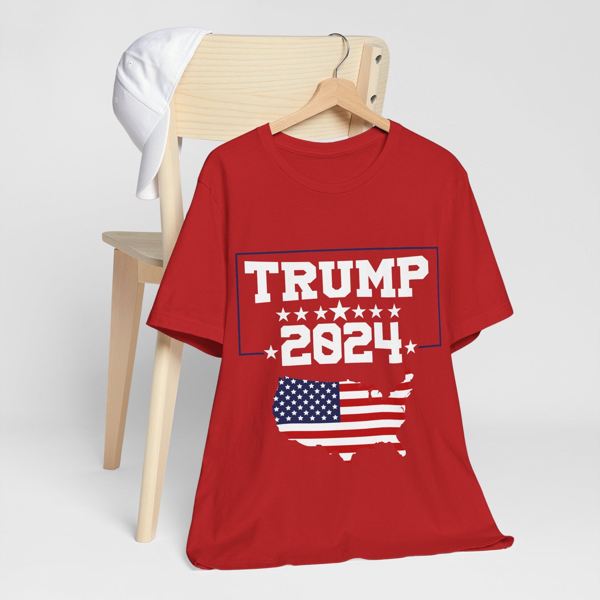 Trump 2024 - Unisex T - Shirt - American Apostle - Red