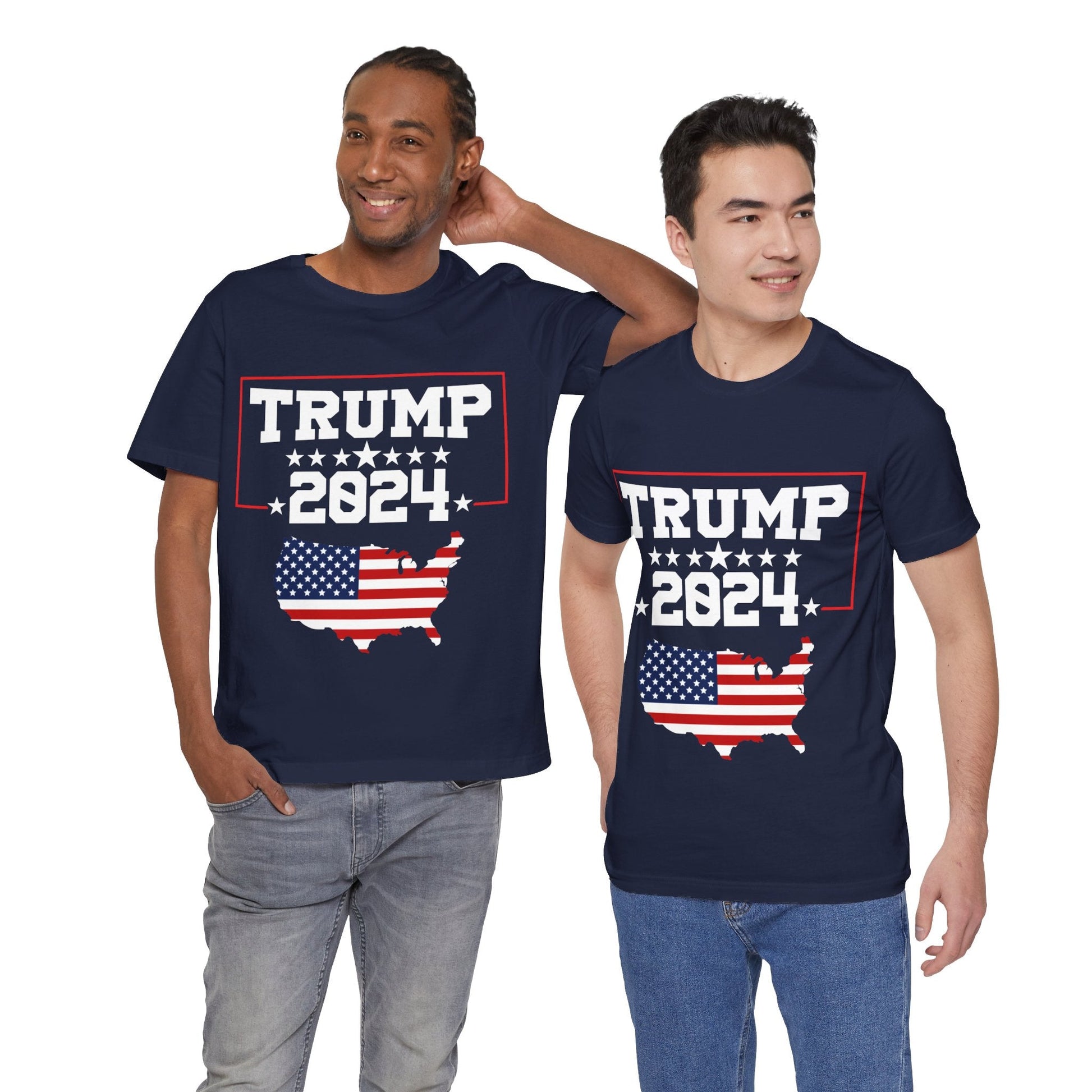 Trump 2024 - Unisex T - Shirt - American Apostle - Navy