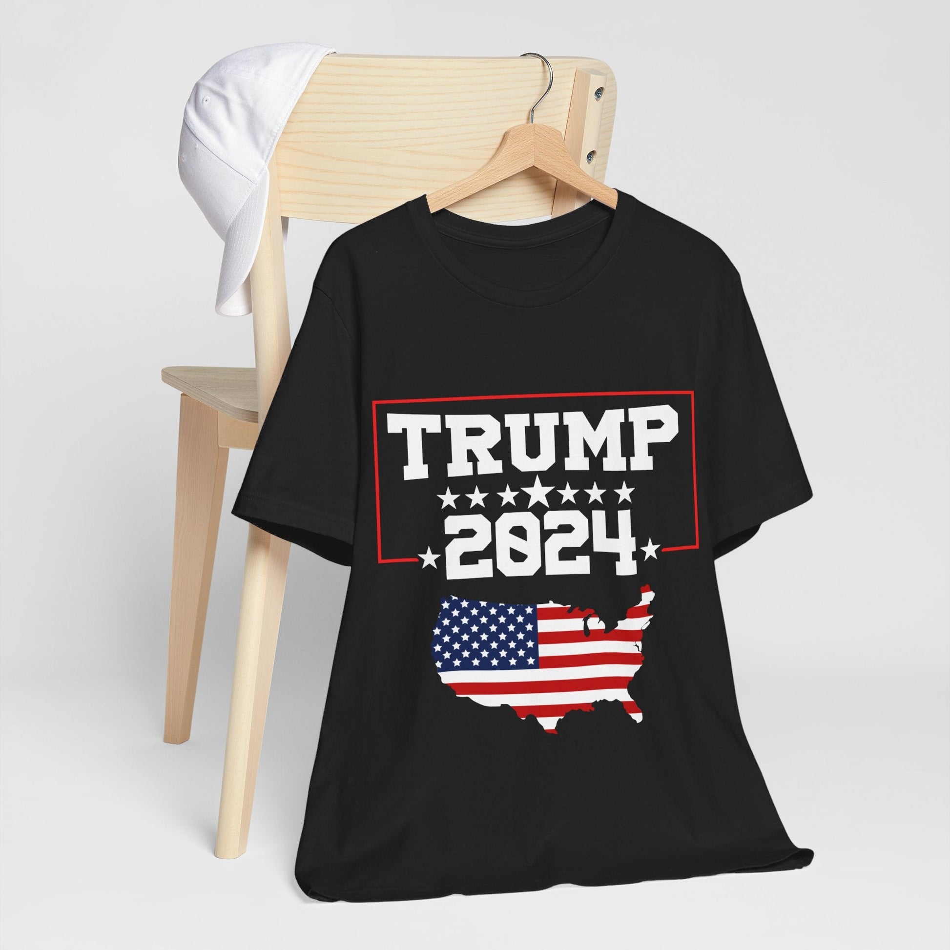 Trump 2024 - Unisex T - Shirt - American Apostle - Black