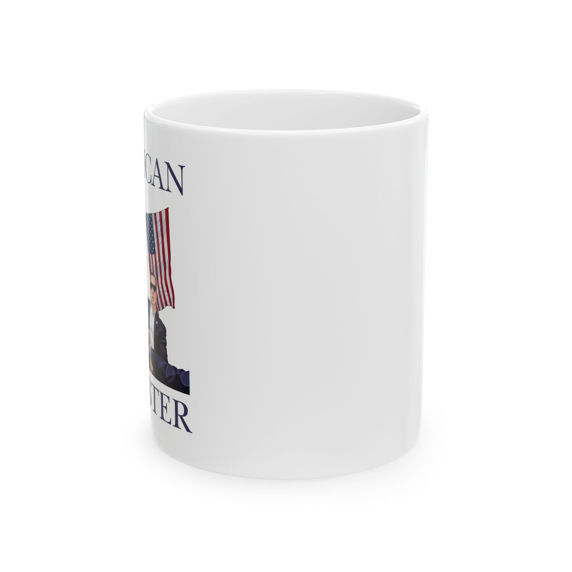 Trump American Gangster - Ceramic Mug (White, 11oz) - American Apostle - 11oz