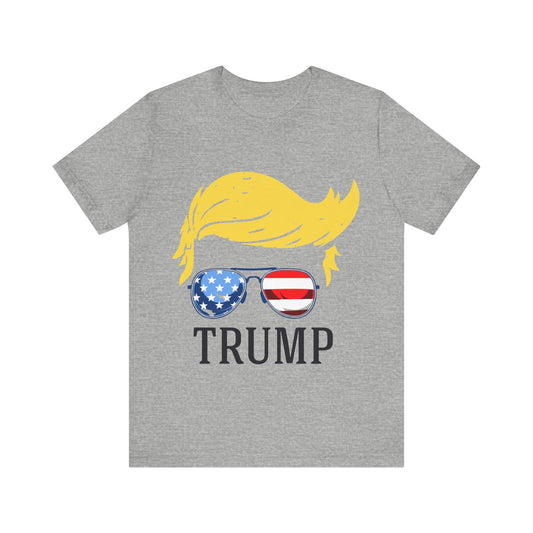 Trump Cool Hair - Unisex T - Shirt - American Apostle - Athletic Heather