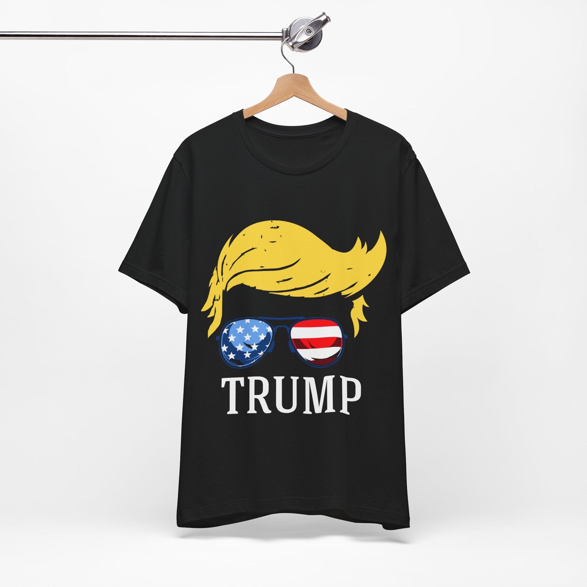 Trump Cool Hair - Unisex T - Shirt - American Apostle - Black